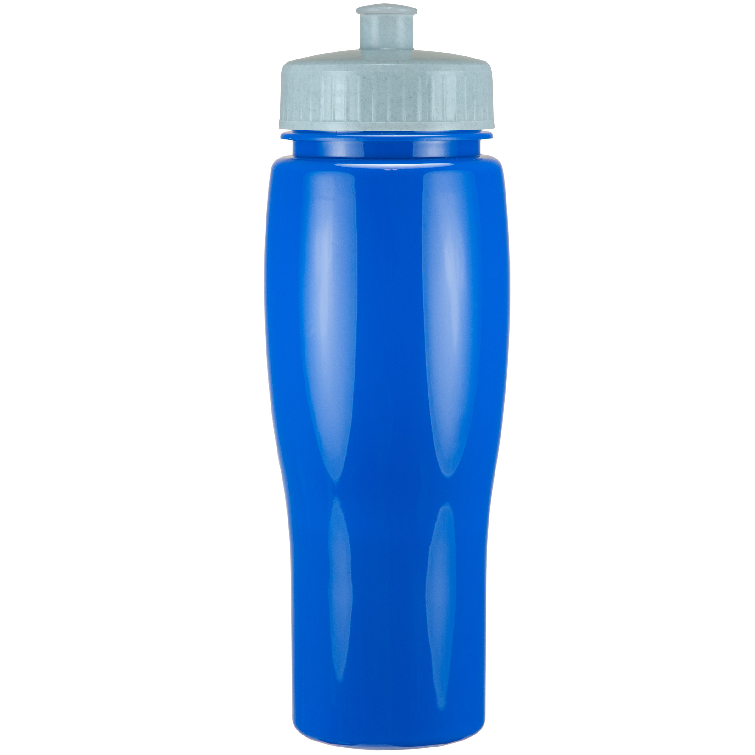 Picture of 24 Oz Contour Bottle w/ Push Pull Lid - Solid Colors