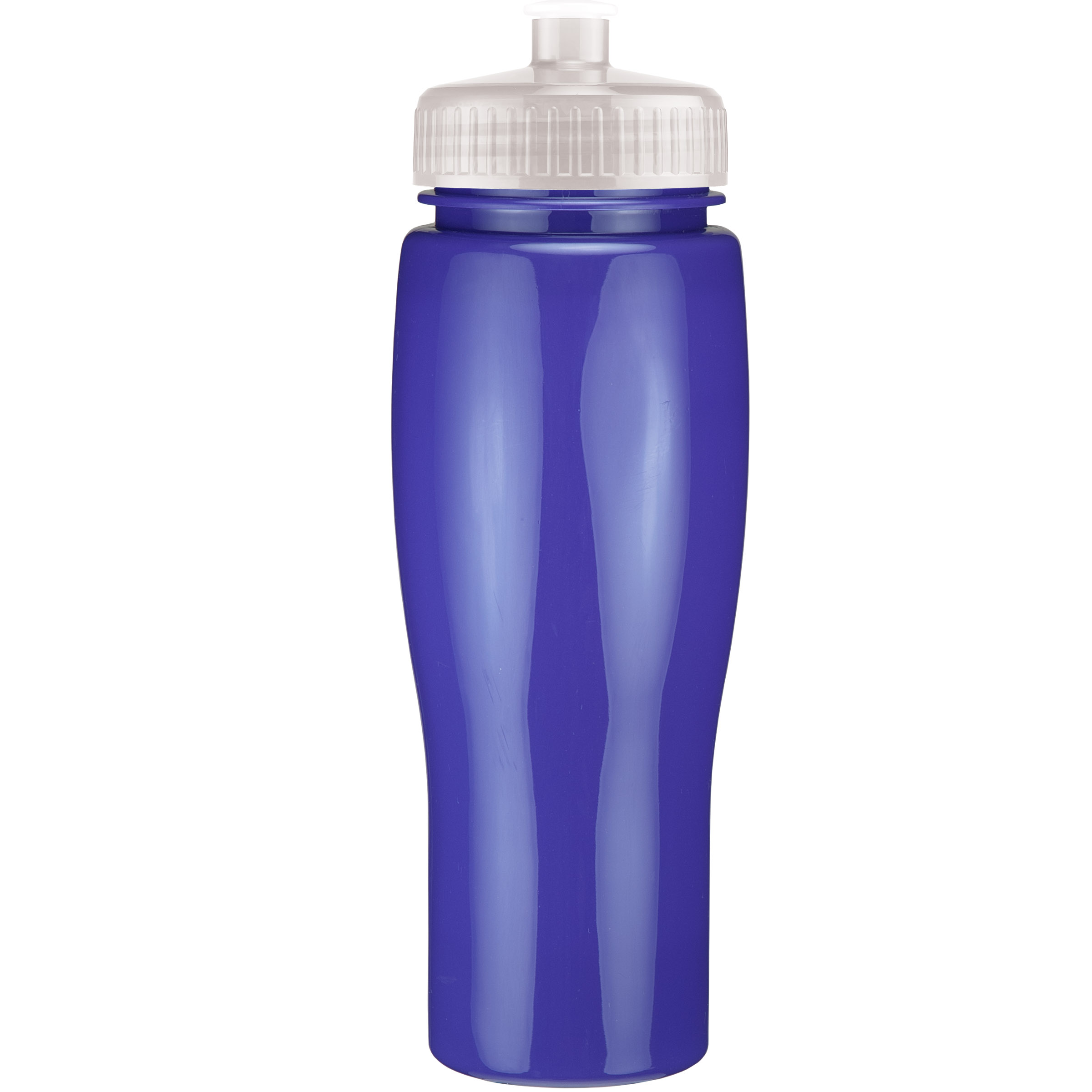 Picture of 24 Oz Contour Bottle w/ Push Pull Lid - Solid Colors