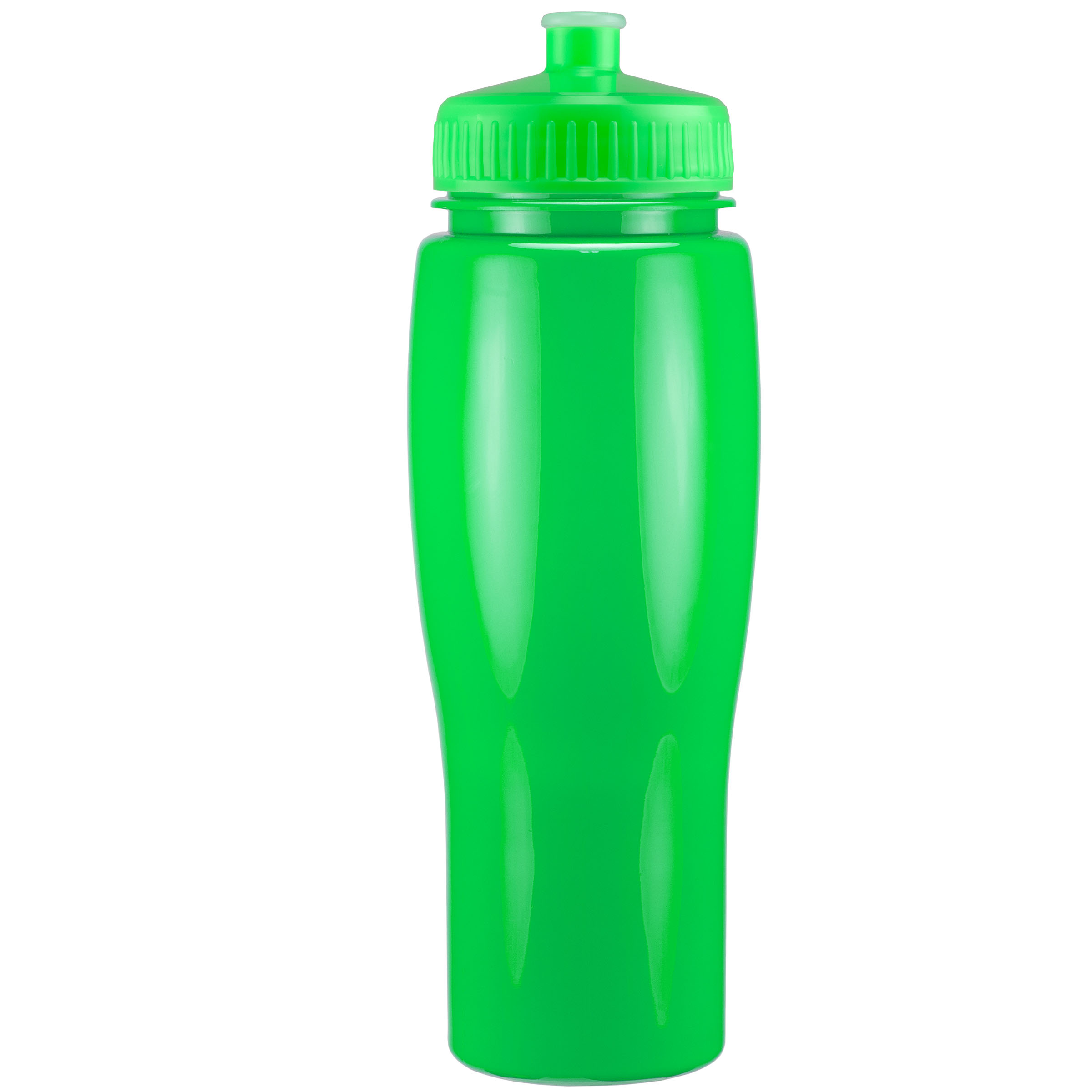 Picture of 24 Oz Contour Bottle w/ Push Pull Lid - Solid Colors