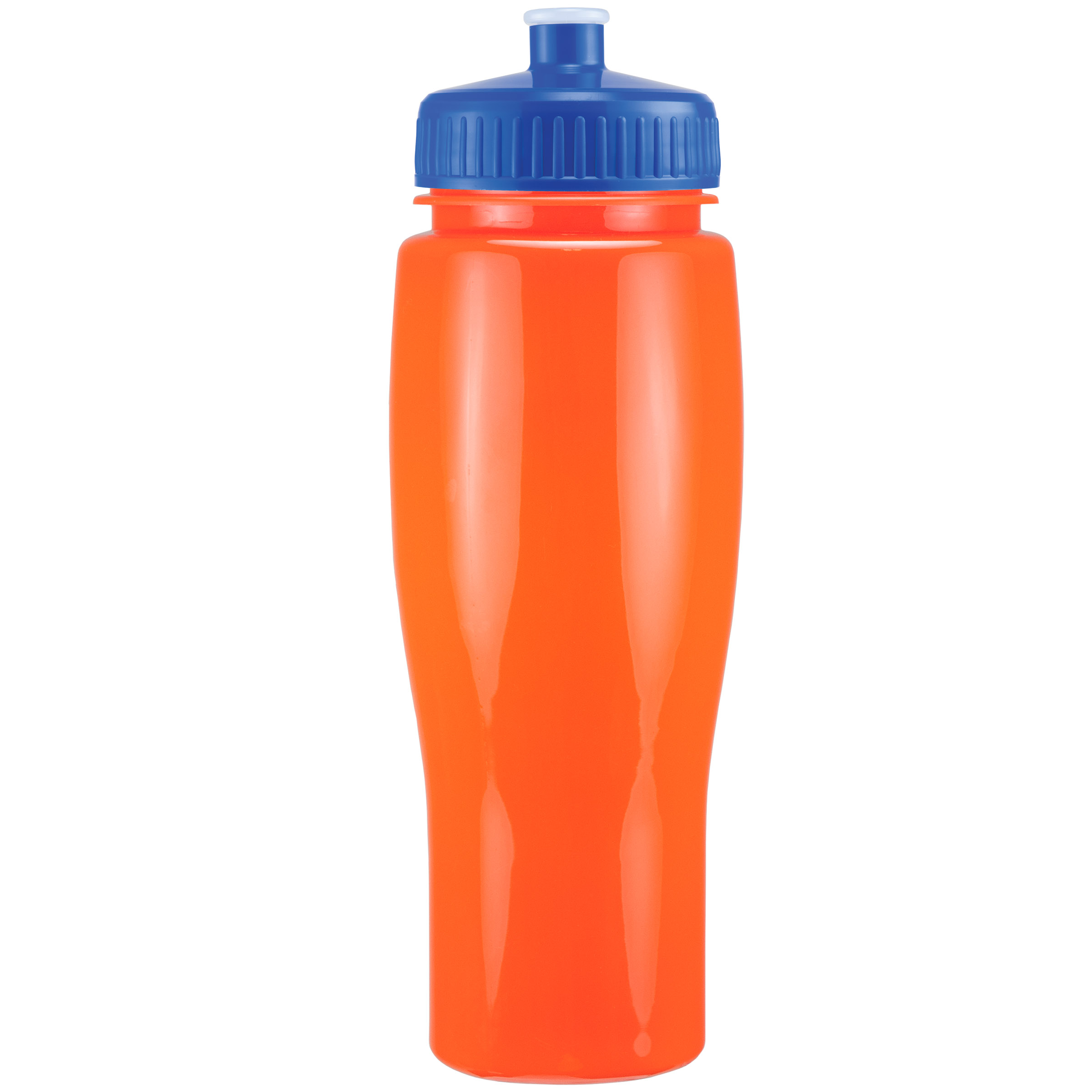 Picture of 24 Oz Contour Bottle w/ Push Pull Lid - Solid Colors