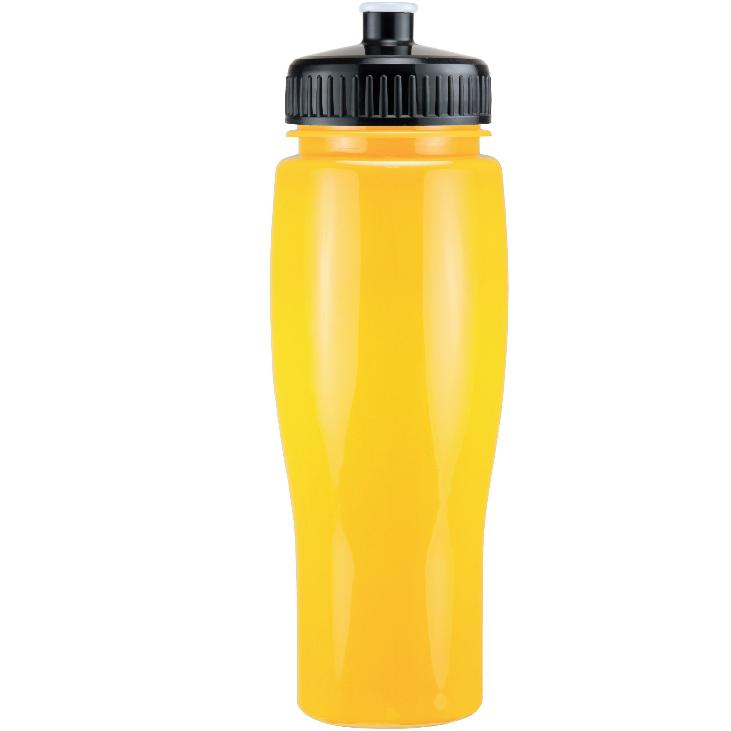 Picture of 24 Oz Contour Bottle w/ Push Pull Lid - Solid Colors