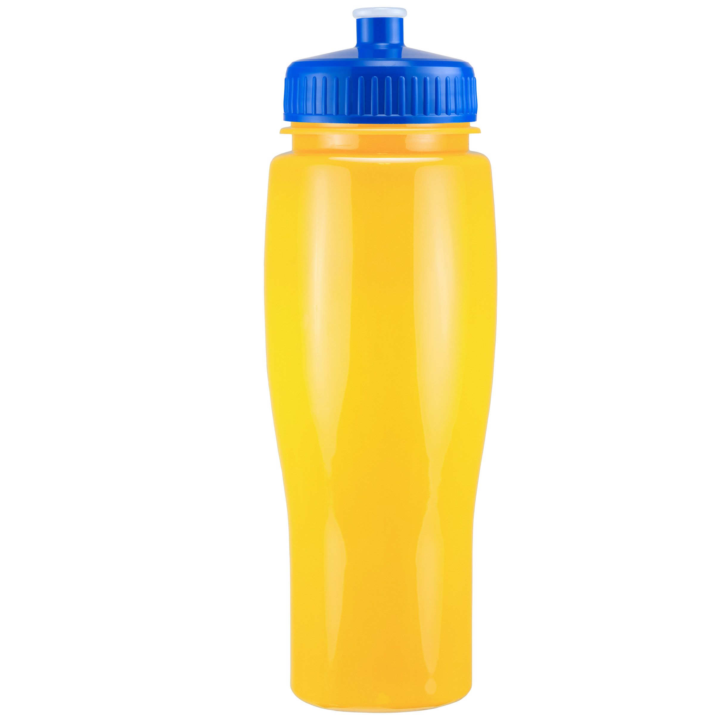 Picture of 24 Oz Contour Bottle w/ Push Pull Lid - Solid Colors