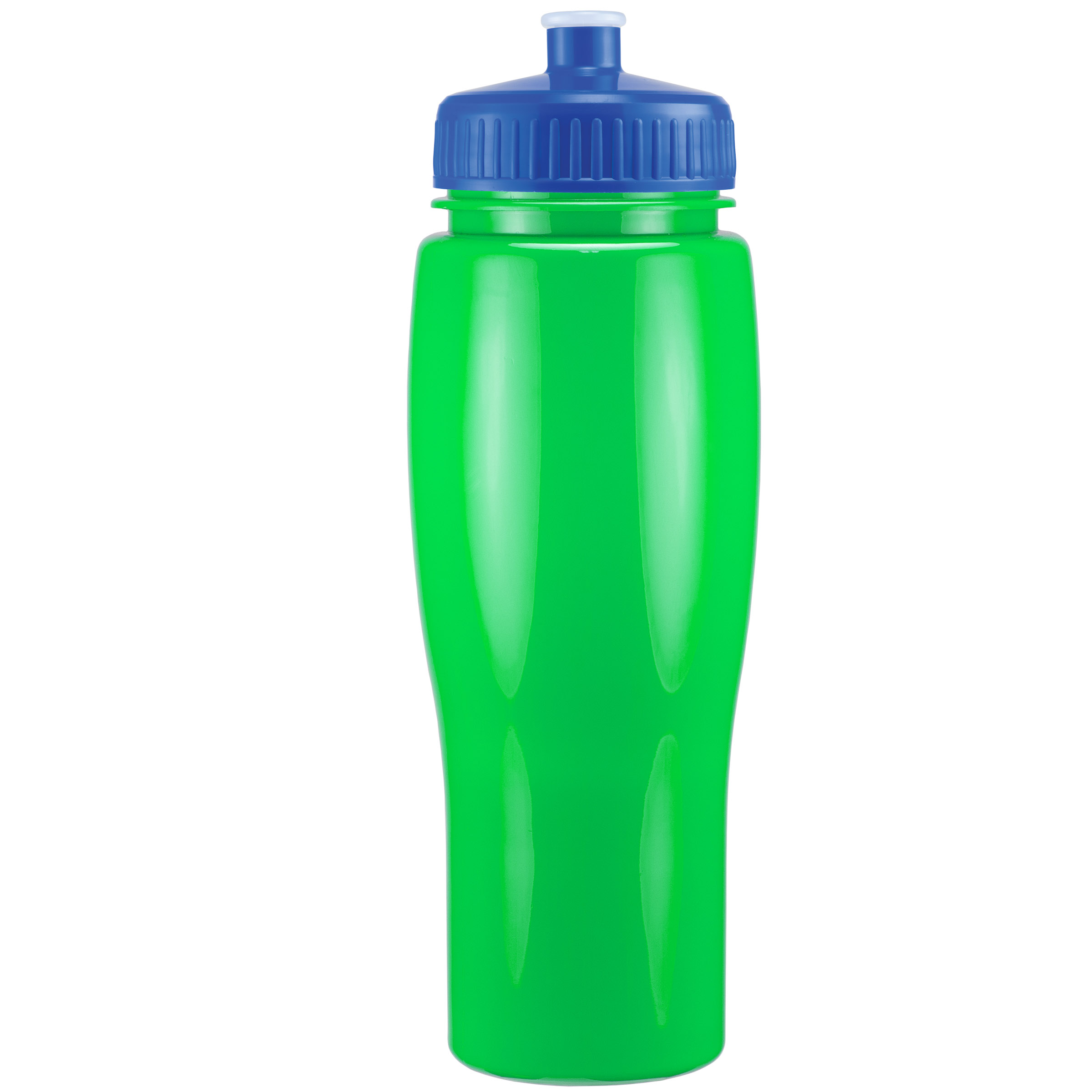 Picture of 24 Oz Contour Bottle w/ Push Pull Lid - Solid Colors