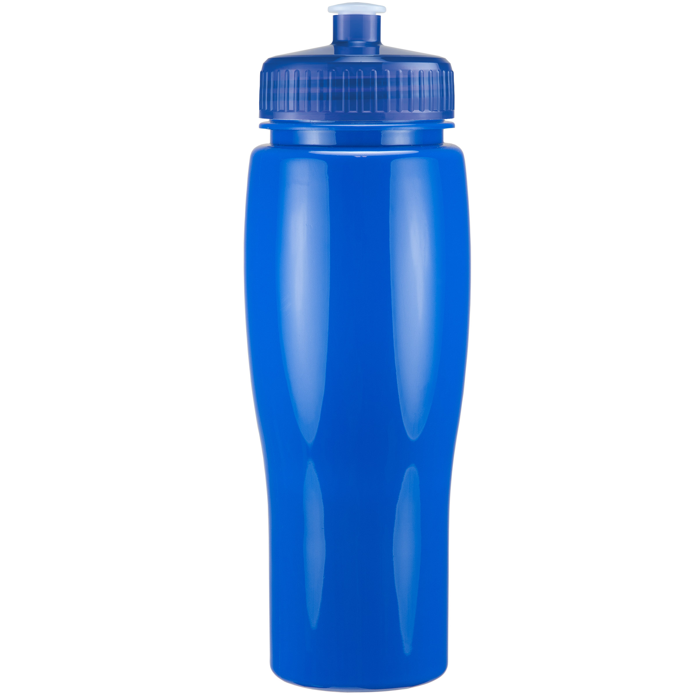 Picture of 24 Oz Contour Bottle w/ Push Pull Lid - Solid Colors
