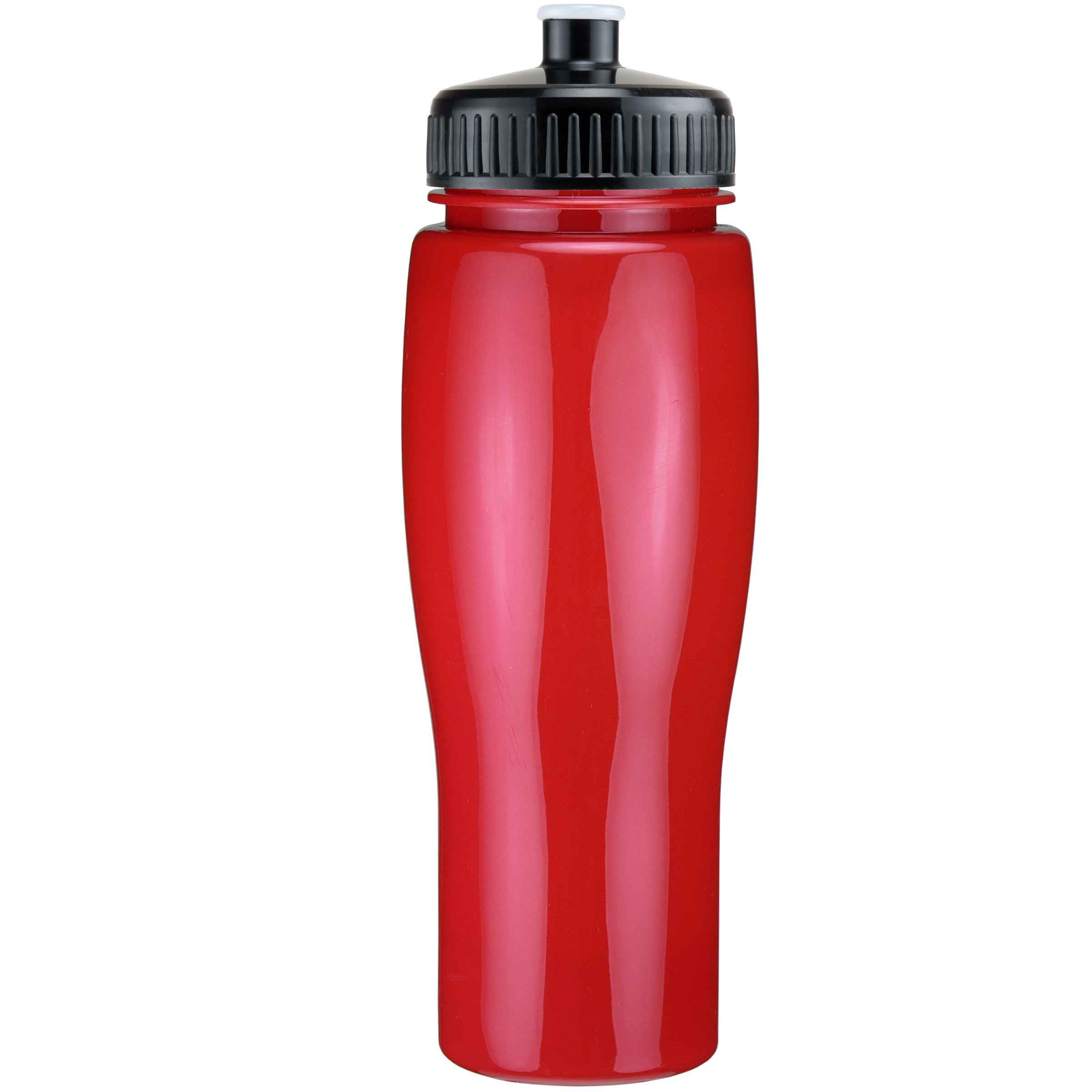 Picture of 24 Oz Contour Bottle w/ Push Pull Lid - Solid Colors