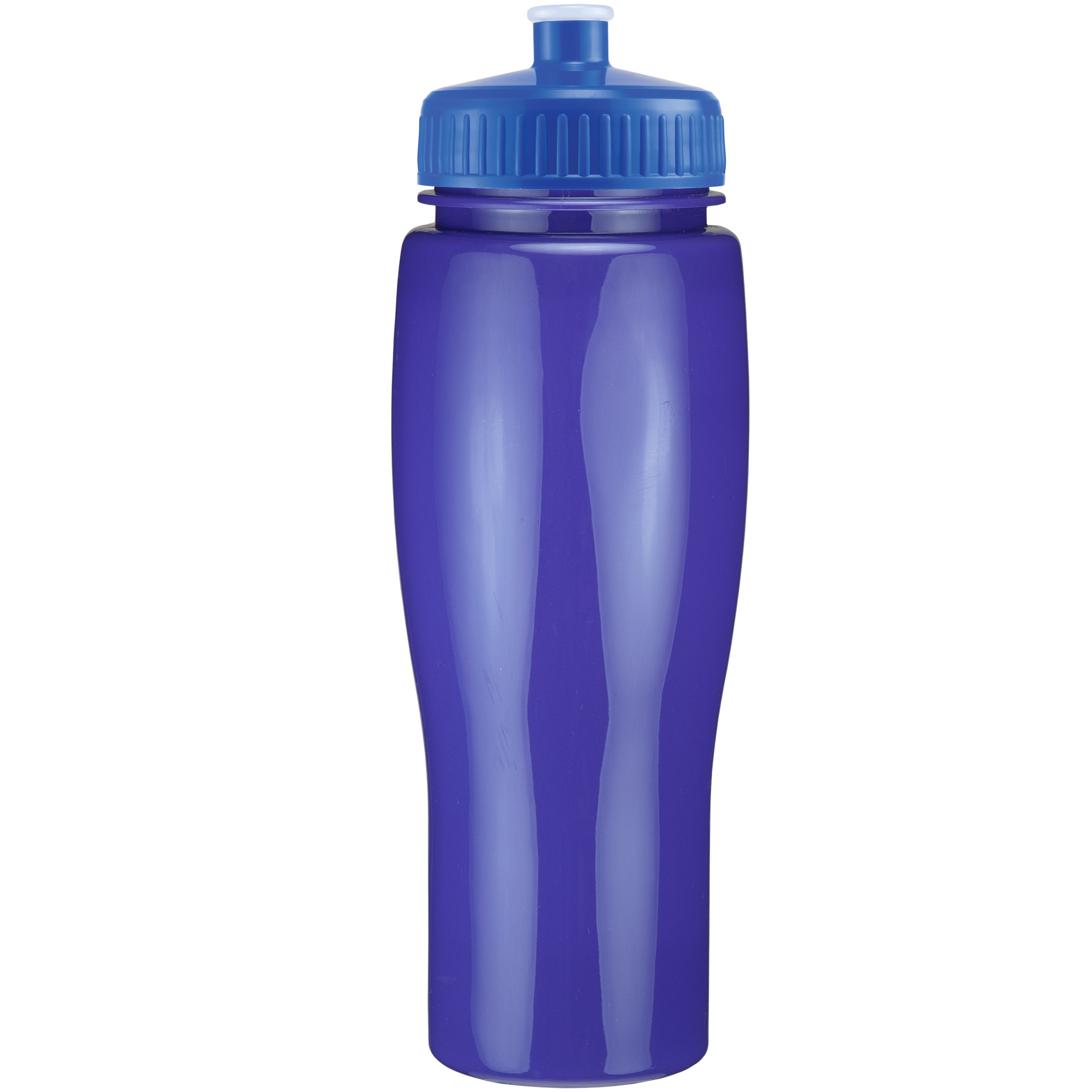 Picture of 24 Oz Contour Bottle w/ Push Pull Lid - Solid Colors