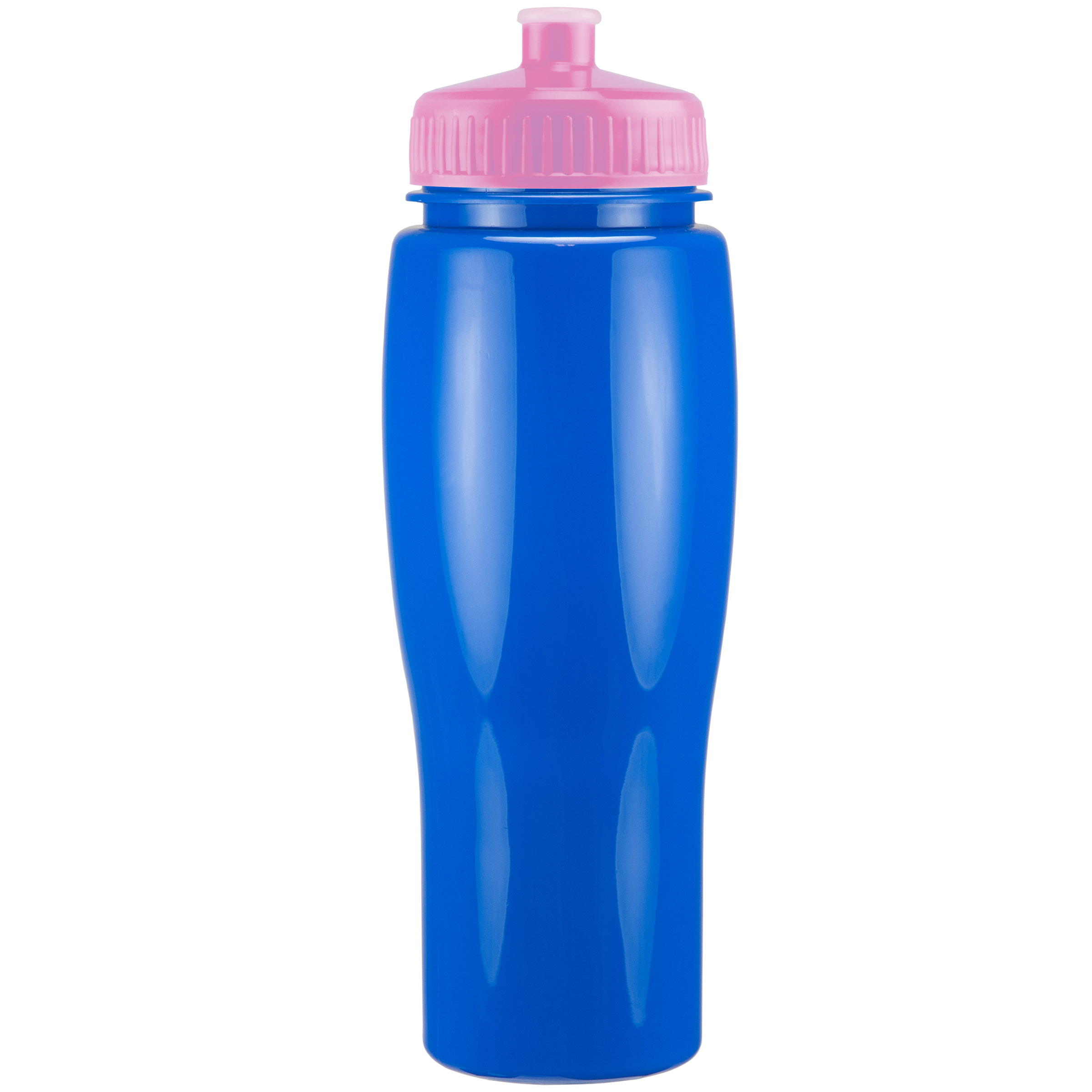 Picture of 24 Oz Contour Bottle w/ Push Pull Lid - Solid Colors