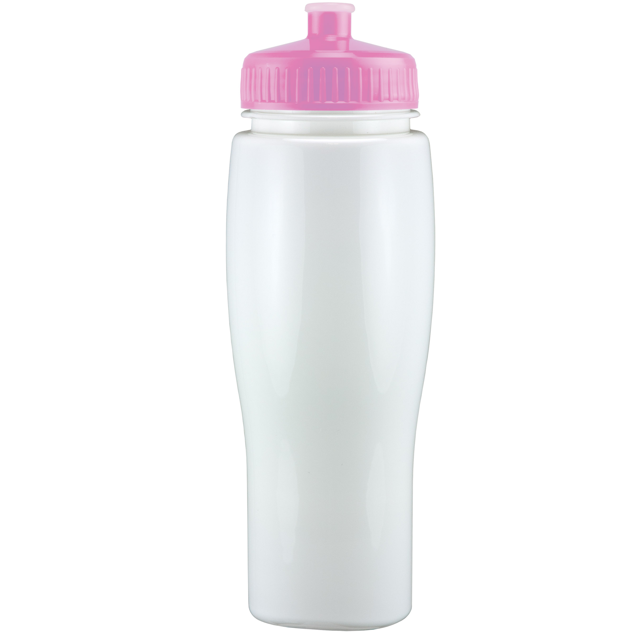 Picture of 24 Oz Contour Bottle w/ Push Pull Lid - Solid Colors