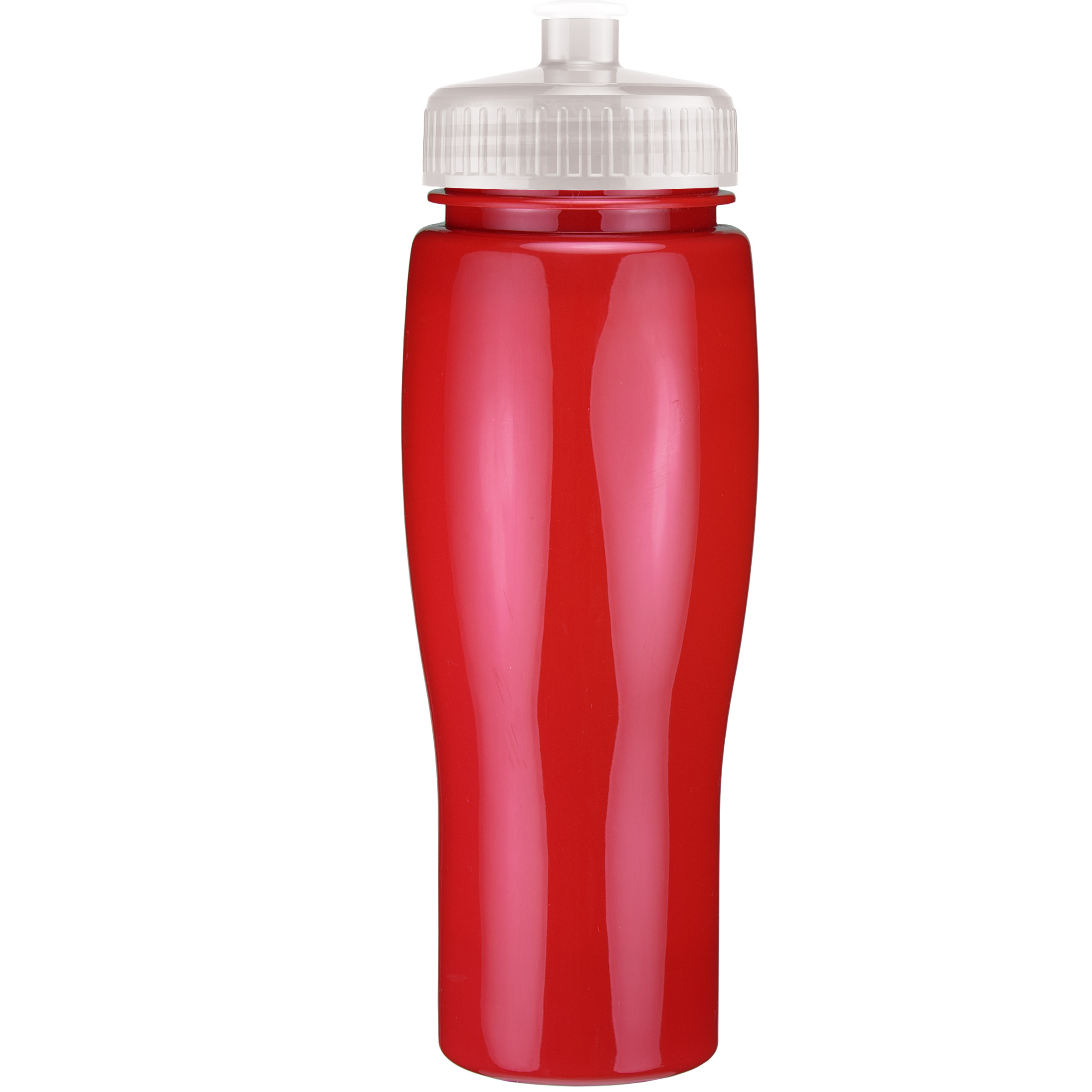 Picture of 24 Oz Contour Bottle w/ Push Pull Lid - Solid Colors