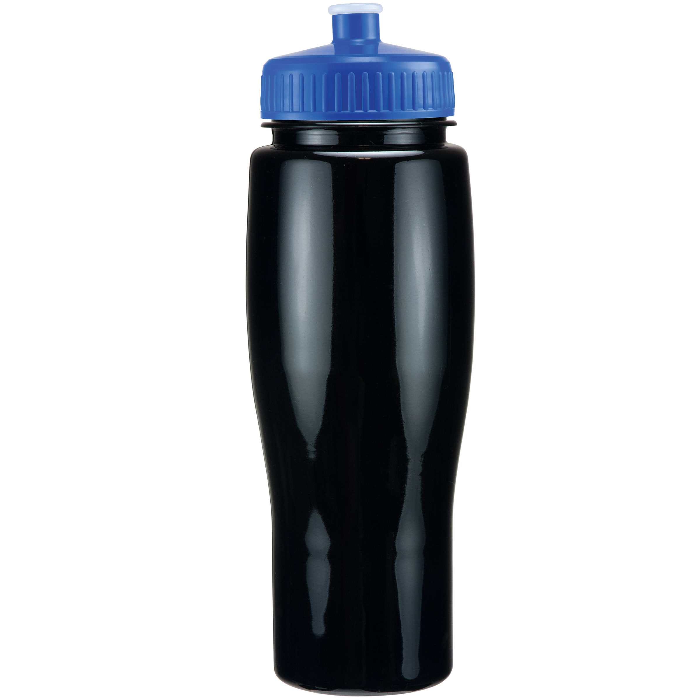 Picture of 24 Oz Contour Bottle w/ Push Pull Lid - Solid Colors