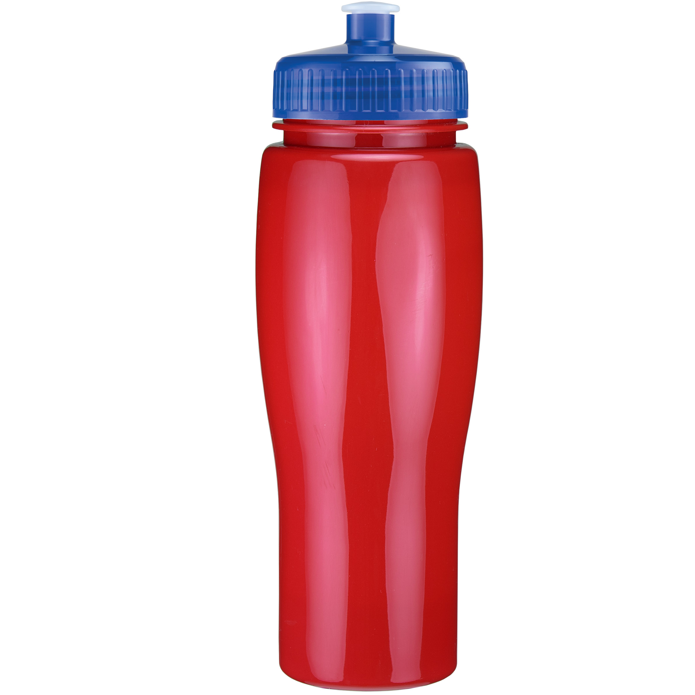 Picture of 24 Oz Contour Bottle w/ Push Pull Lid - Solid Colors