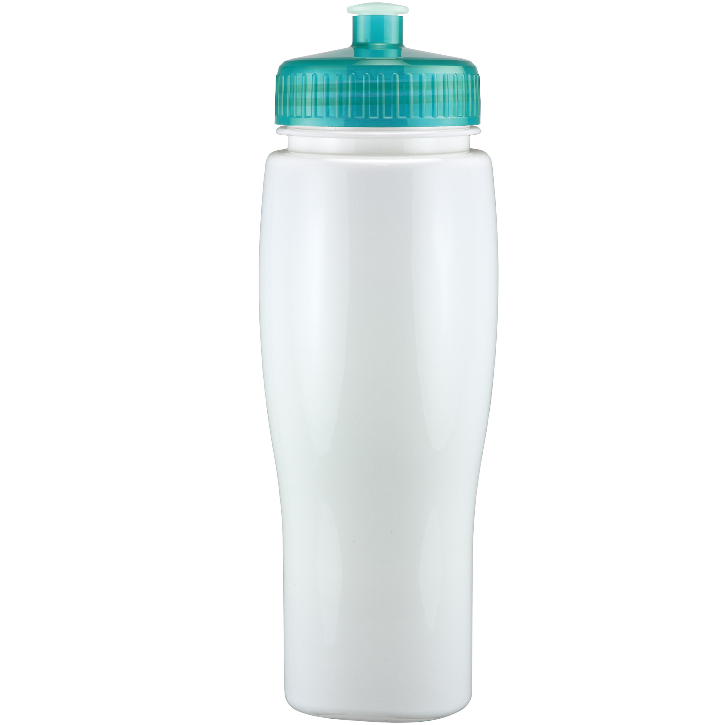 Picture of 24 Oz Contour Bottle w/ Push Pull Lid - Solid Colors