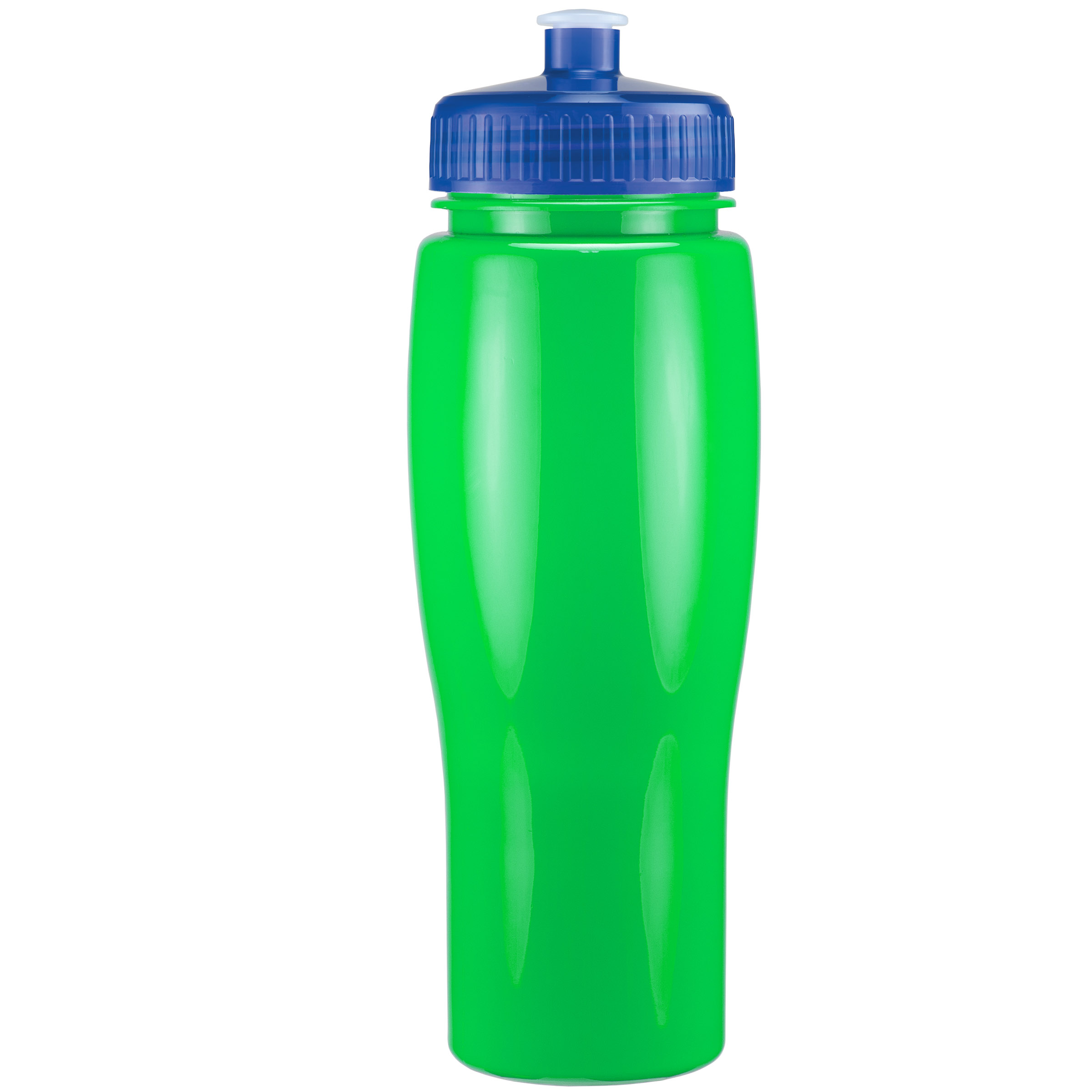 Picture of 24 Oz Contour Bottle w/ Push Pull Lid - Solid Colors
