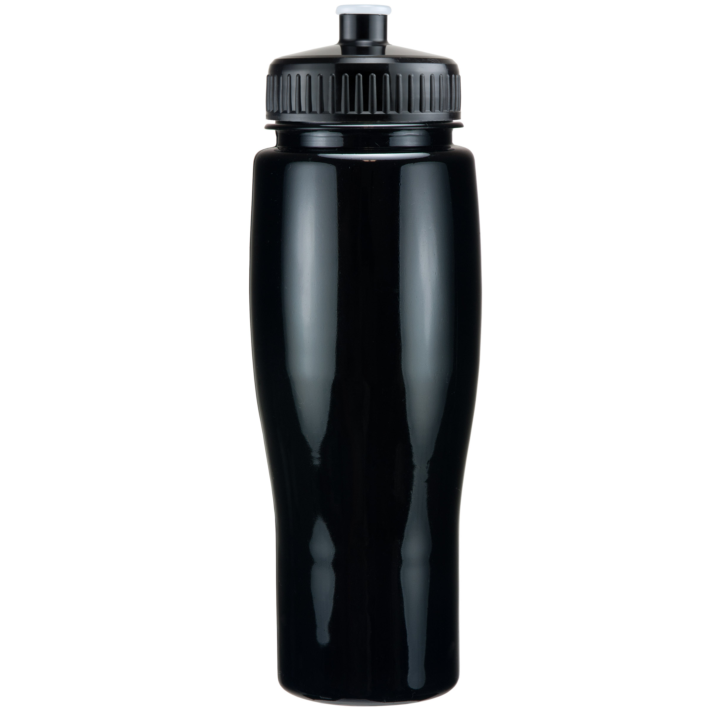 Picture of 24 Oz Contour Bottle w/ Push Pull Lid - Solid Colors