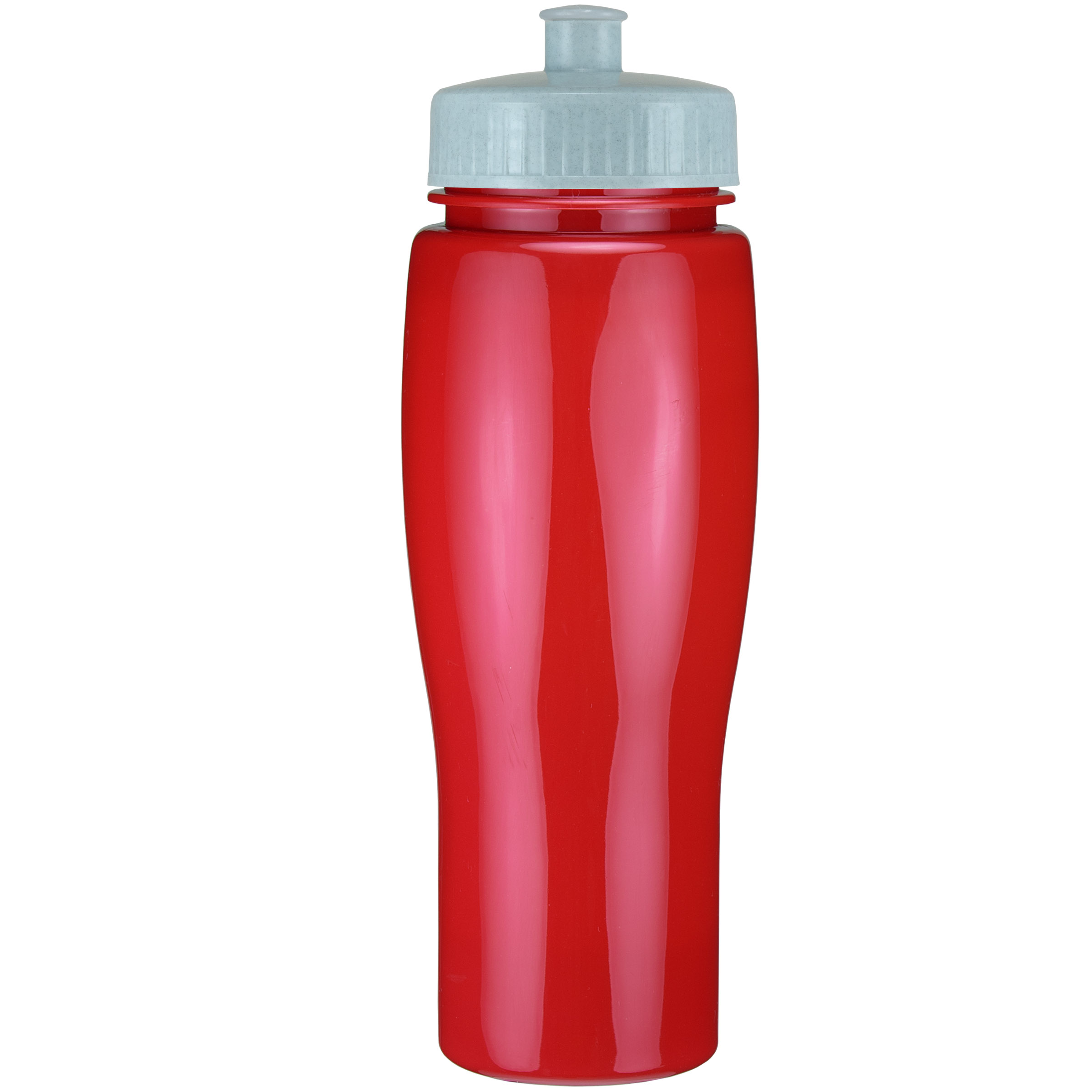 Picture of 24 Oz Contour Bottle w/ Push Pull Lid - Solid Colors