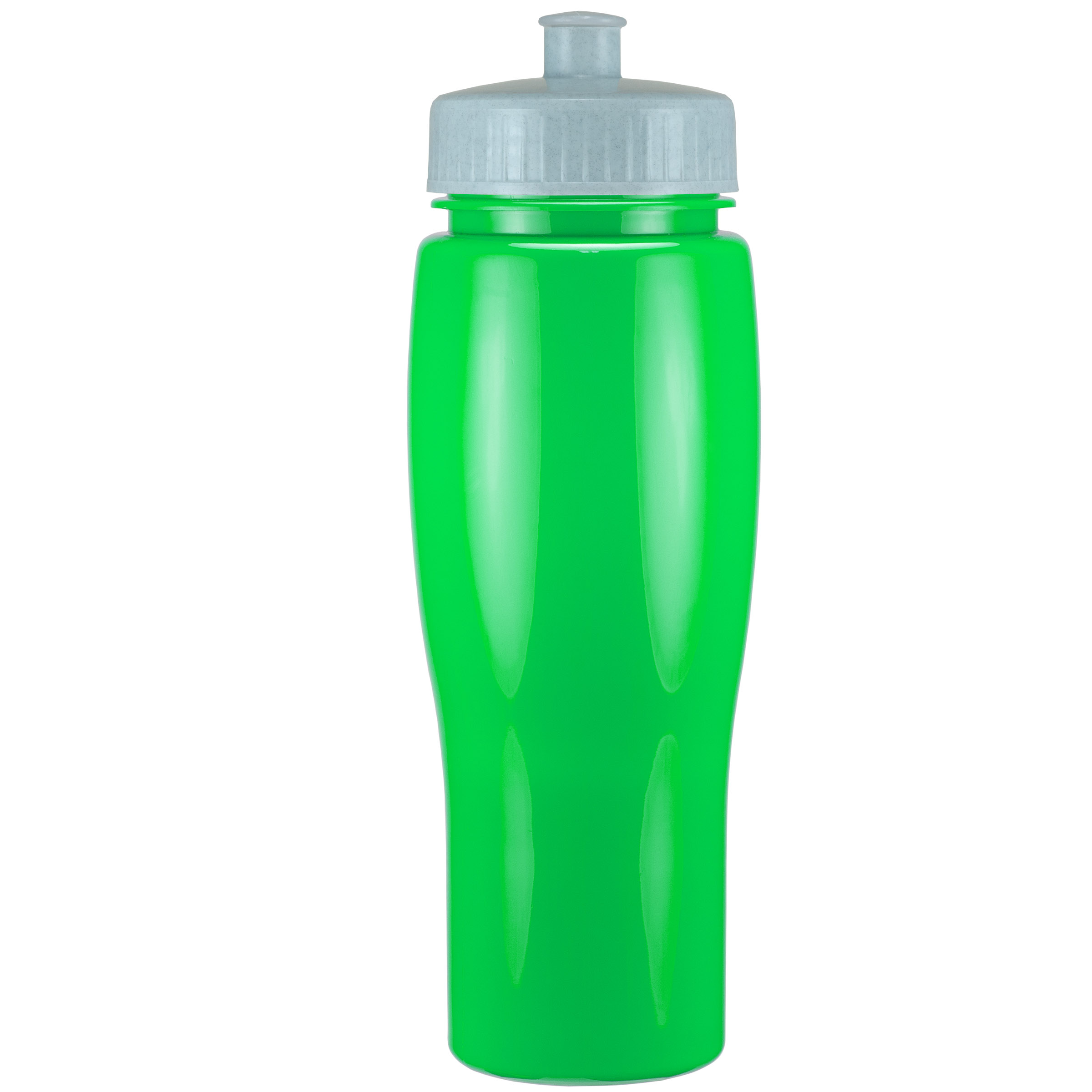 Picture of 24 Oz Contour Bottle w/ Push Pull Lid - Solid Colors
