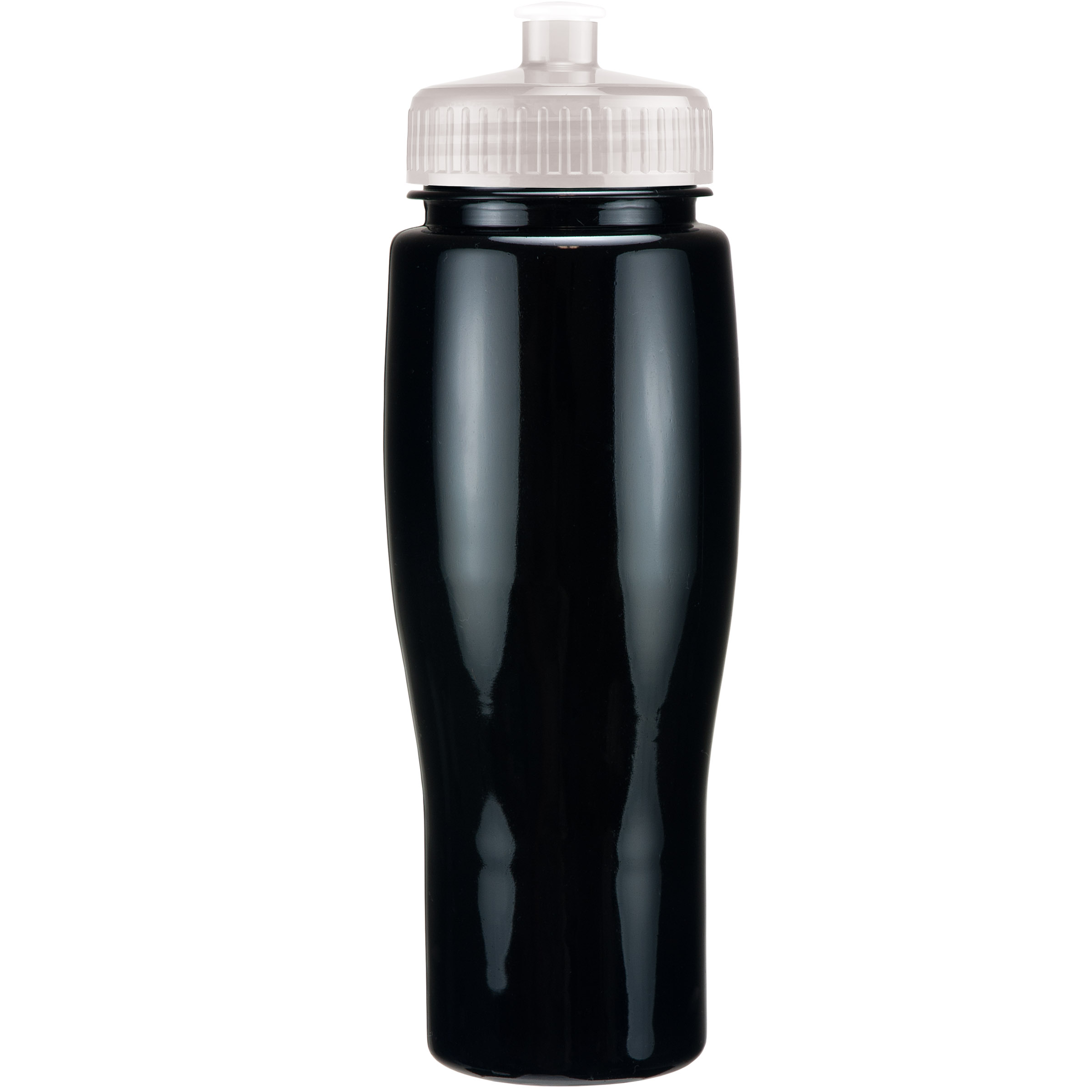 Picture of 24 Oz Contour Bottle w/ Push Pull Lid - Solid Colors