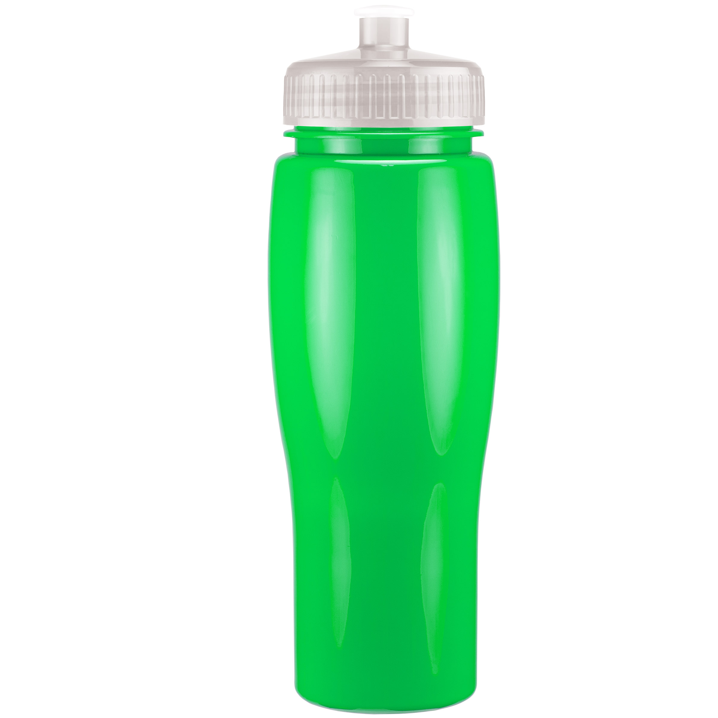Picture of 24 Oz Contour Bottle w/ Push Pull Lid - Solid Colors