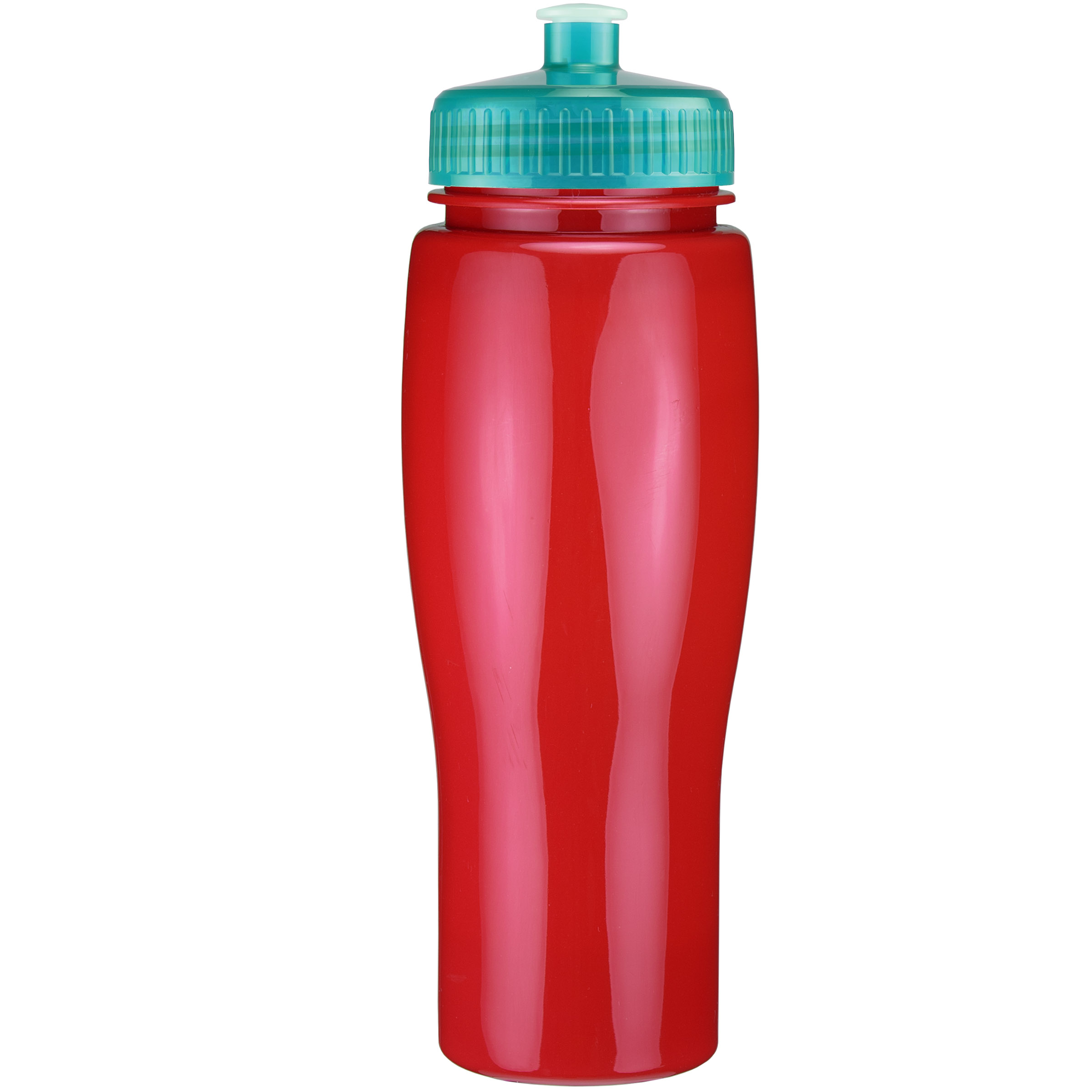 Picture of 24 Oz Contour Bottle w/ Push Pull Lid - Solid Colors