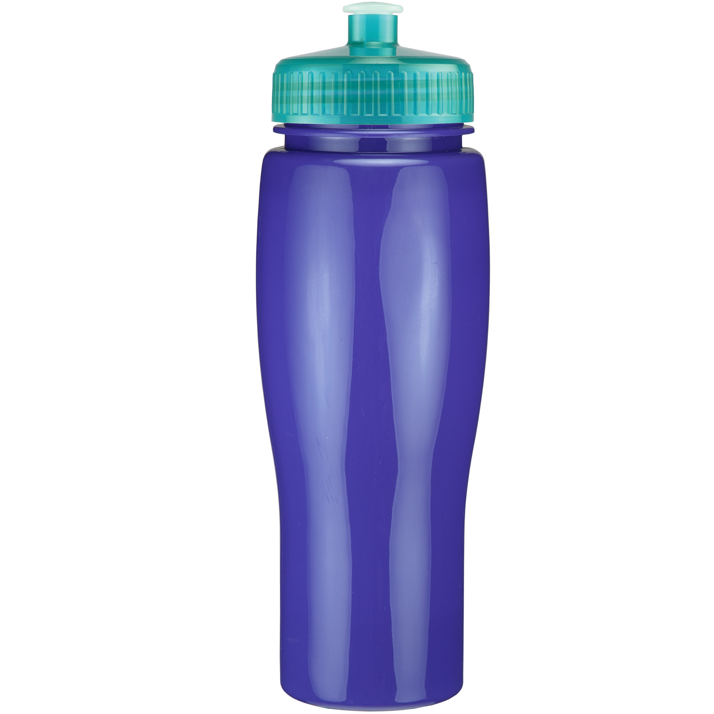 Picture of 24 Oz Contour Bottle w/ Push Pull Lid - Solid Colors