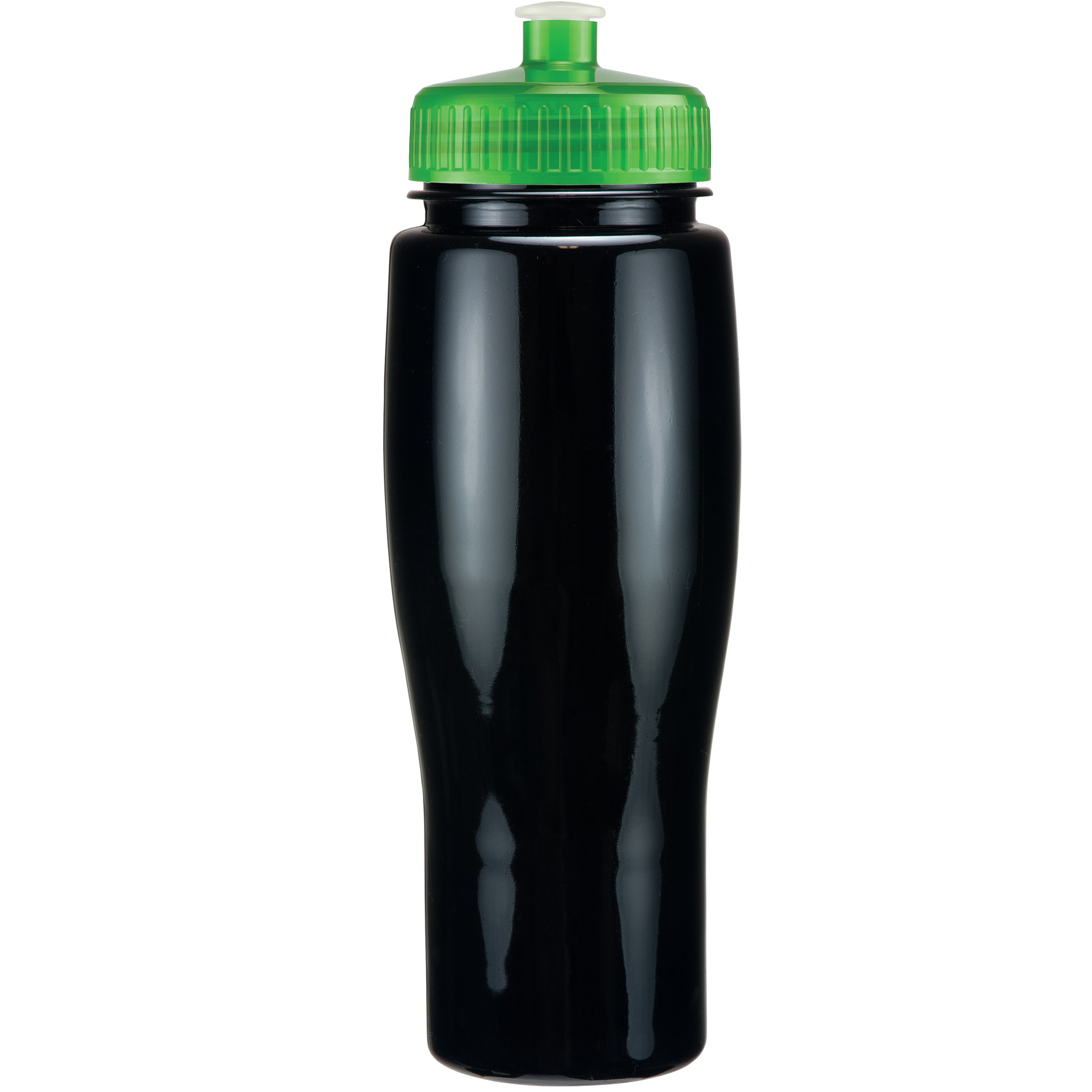 Picture of 24 Oz Contour Bottle w/ Push Pull Lid - Solid Colors