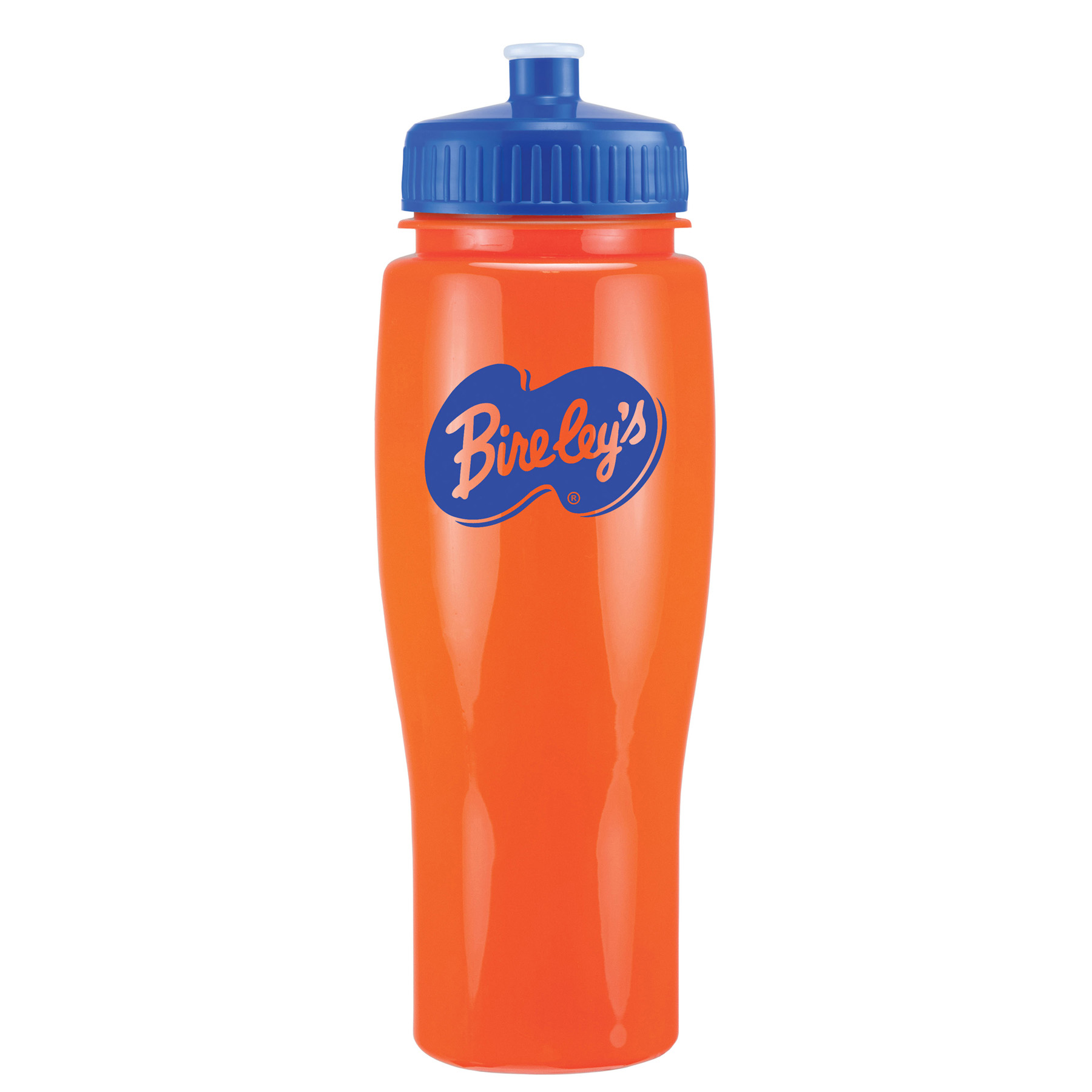Picture of 24 Oz Contour Bottle w/ Push Pull Lid - Solid Colors