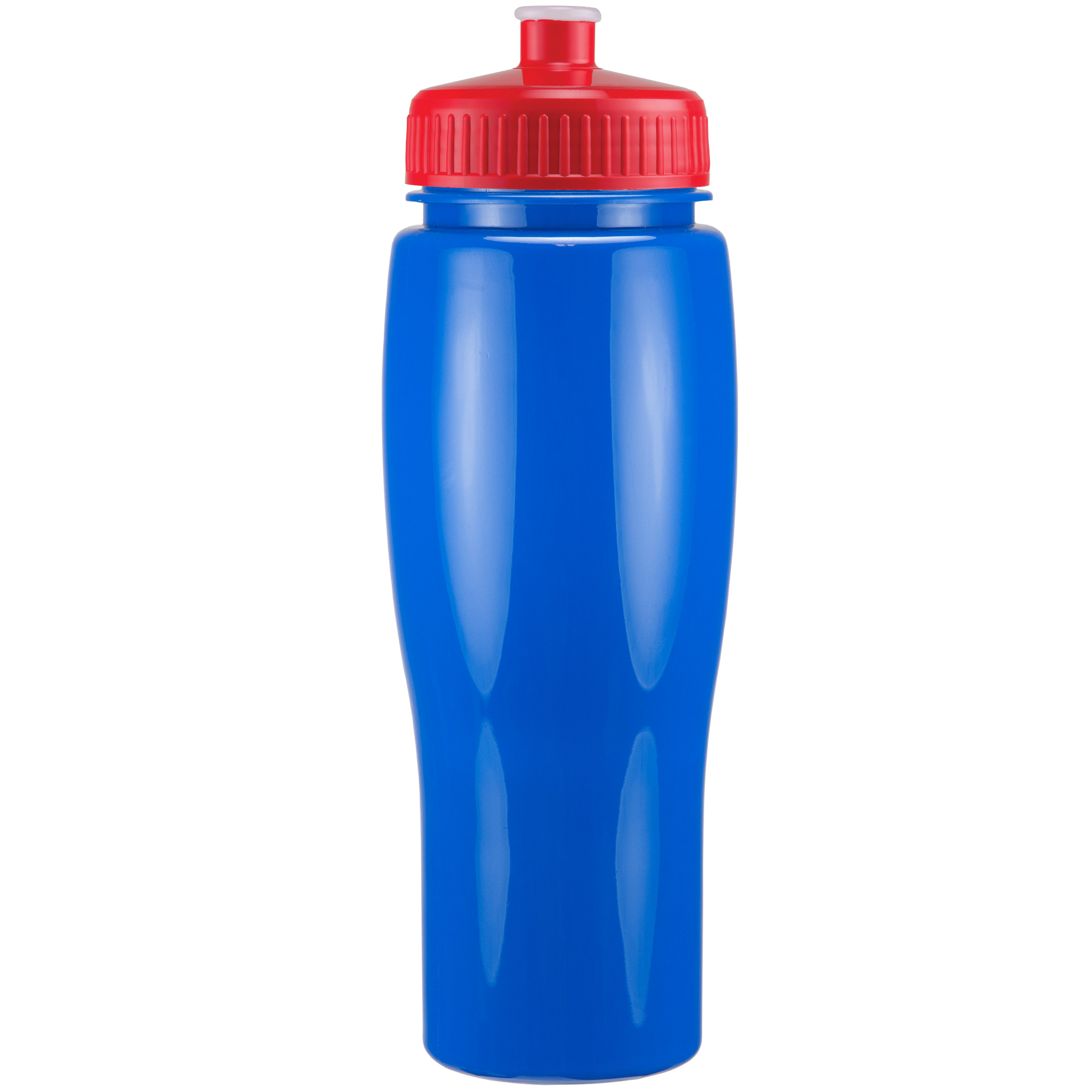Picture of 24 Oz Contour Bottle w/ Push Pull Lid - Solid Colors
