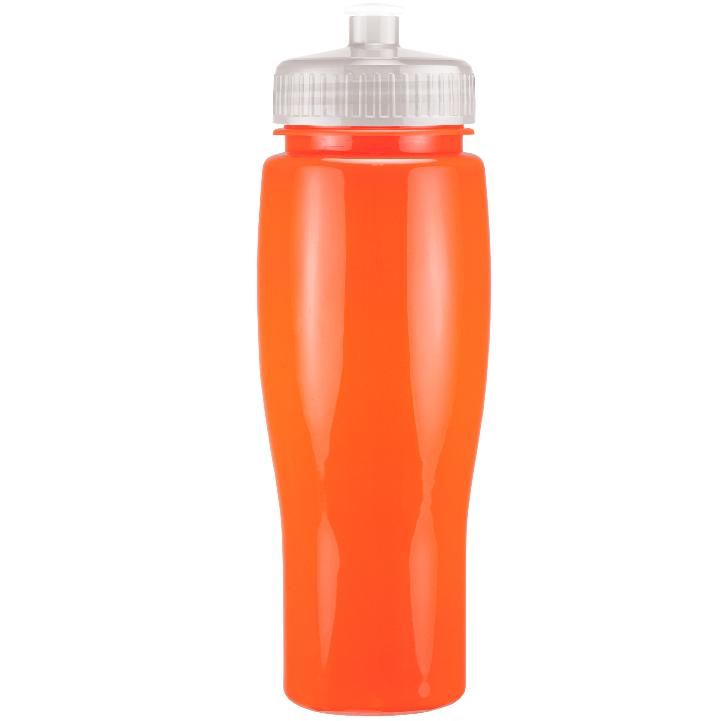 Picture of 24 Oz Contour Bottle w/ Push Pull Lid - Solid Colors