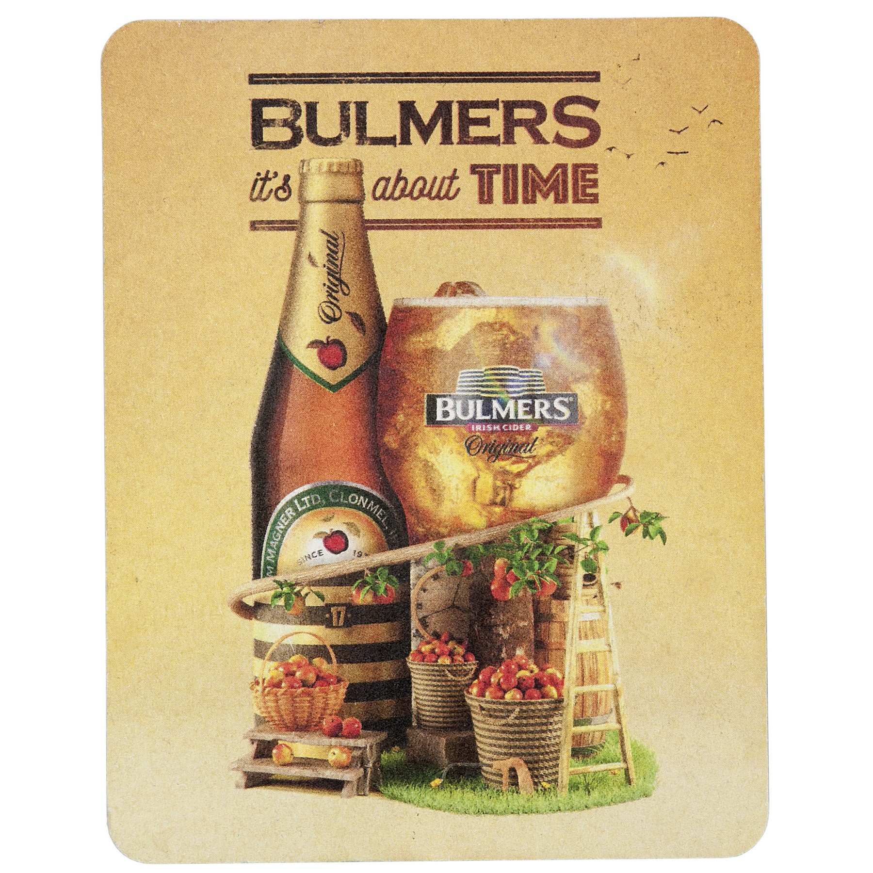 Picture of 60 Point Rectangle Pulp Board Coaster