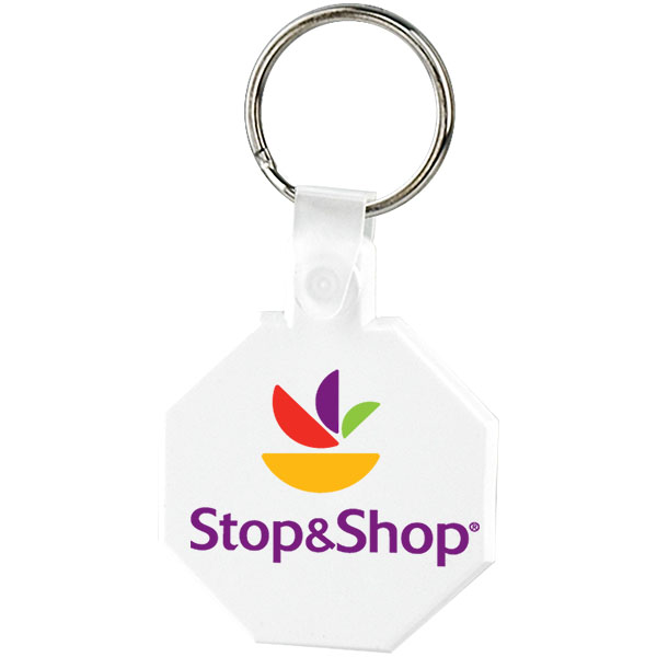 Picture of Soft Squeezable Key Tag (Stop Sign)