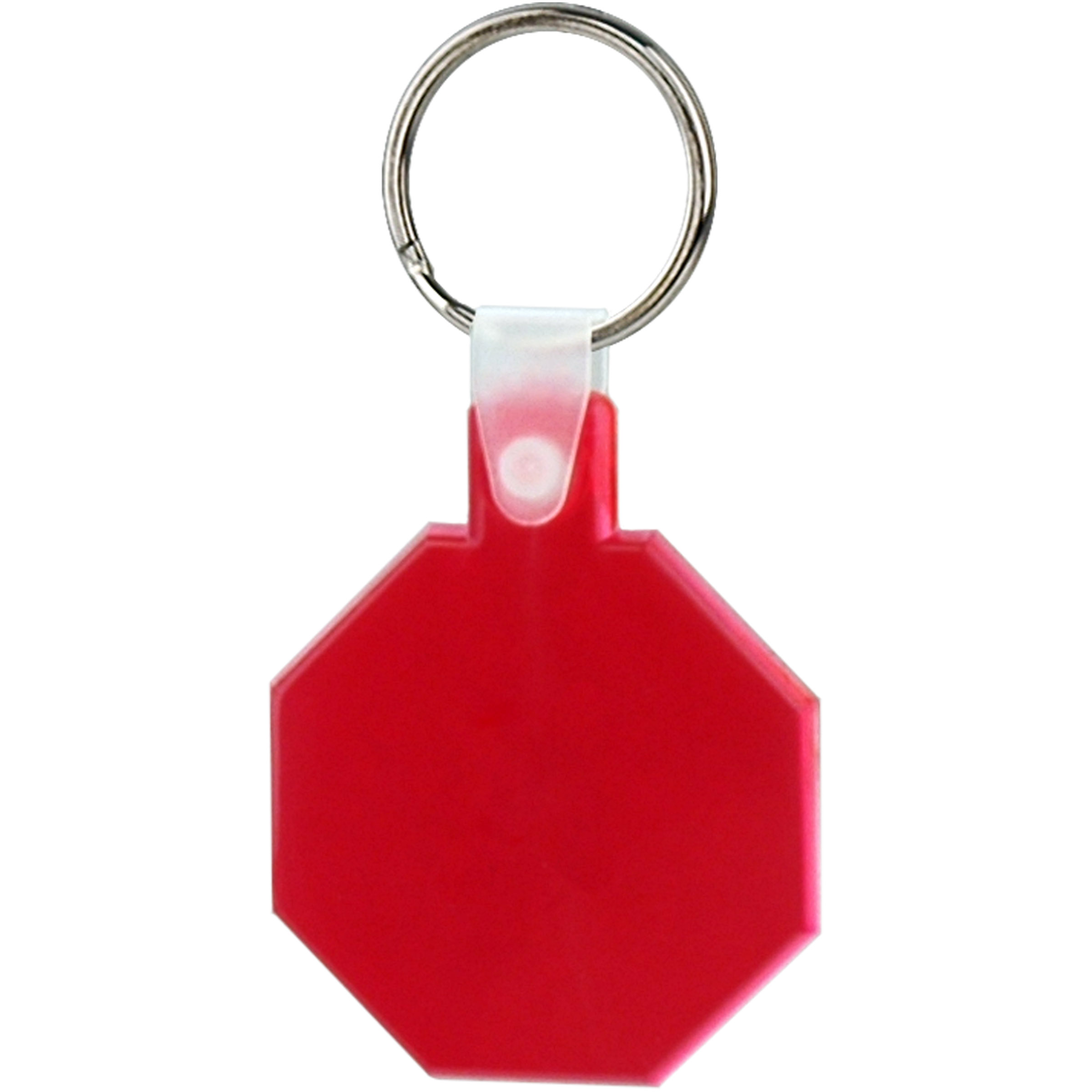 Picture of Soft Squeezable Key Tag (Stop Sign)