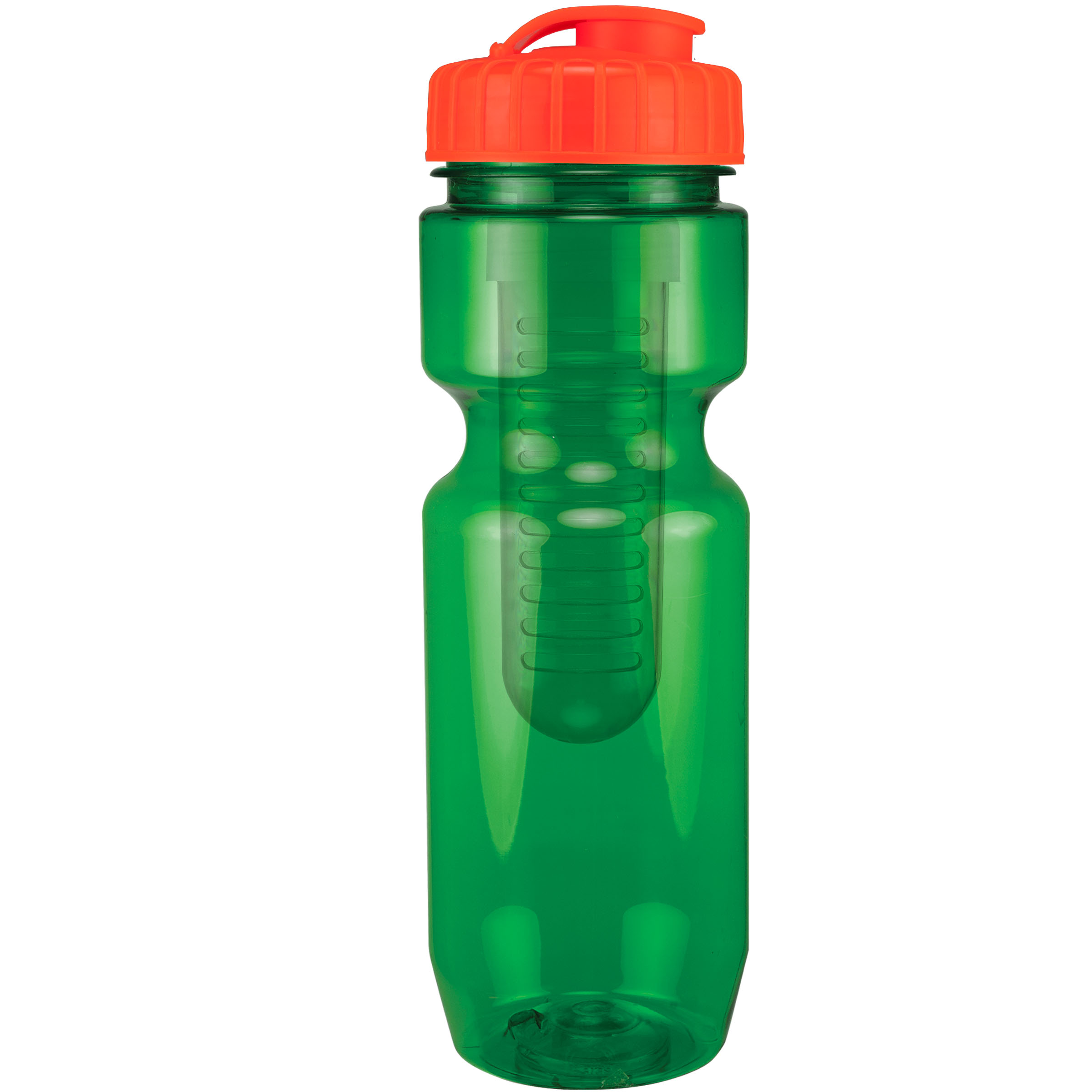 Picture of 22 Oz Translucent Bike Bottle with Infuser