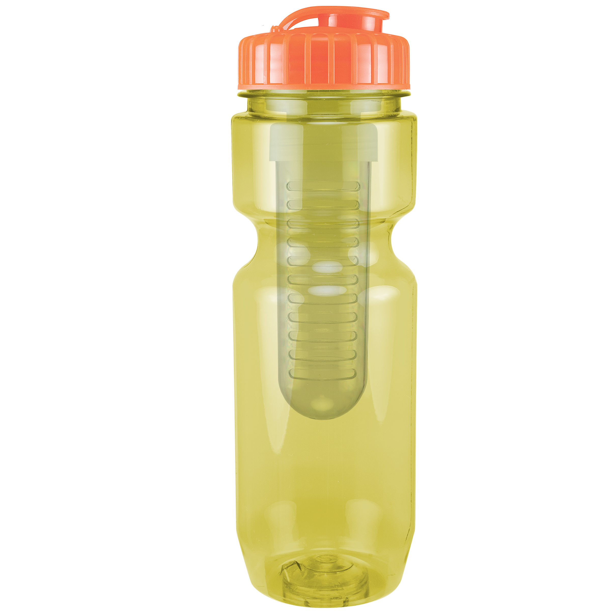 Picture of 22 Oz Translucent Bike Bottle with Infuser