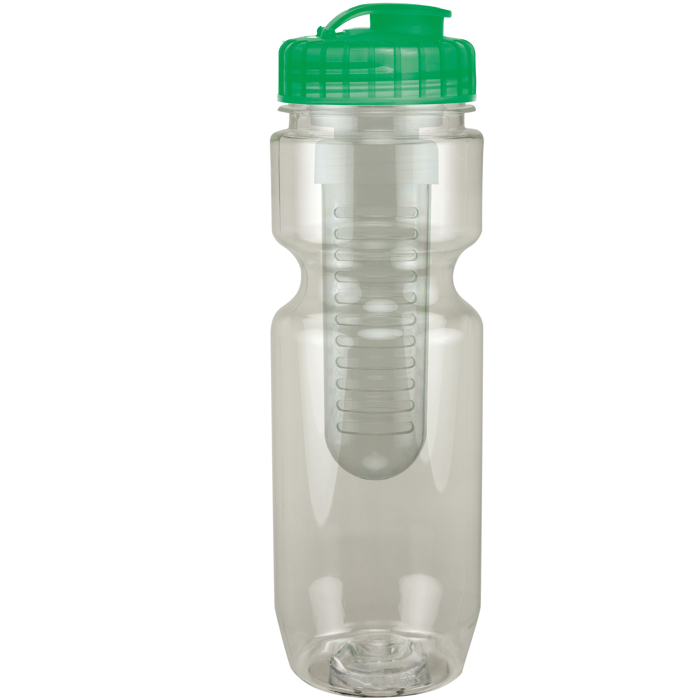Picture of 22 Oz Translucent Bike Bottle with Infuser