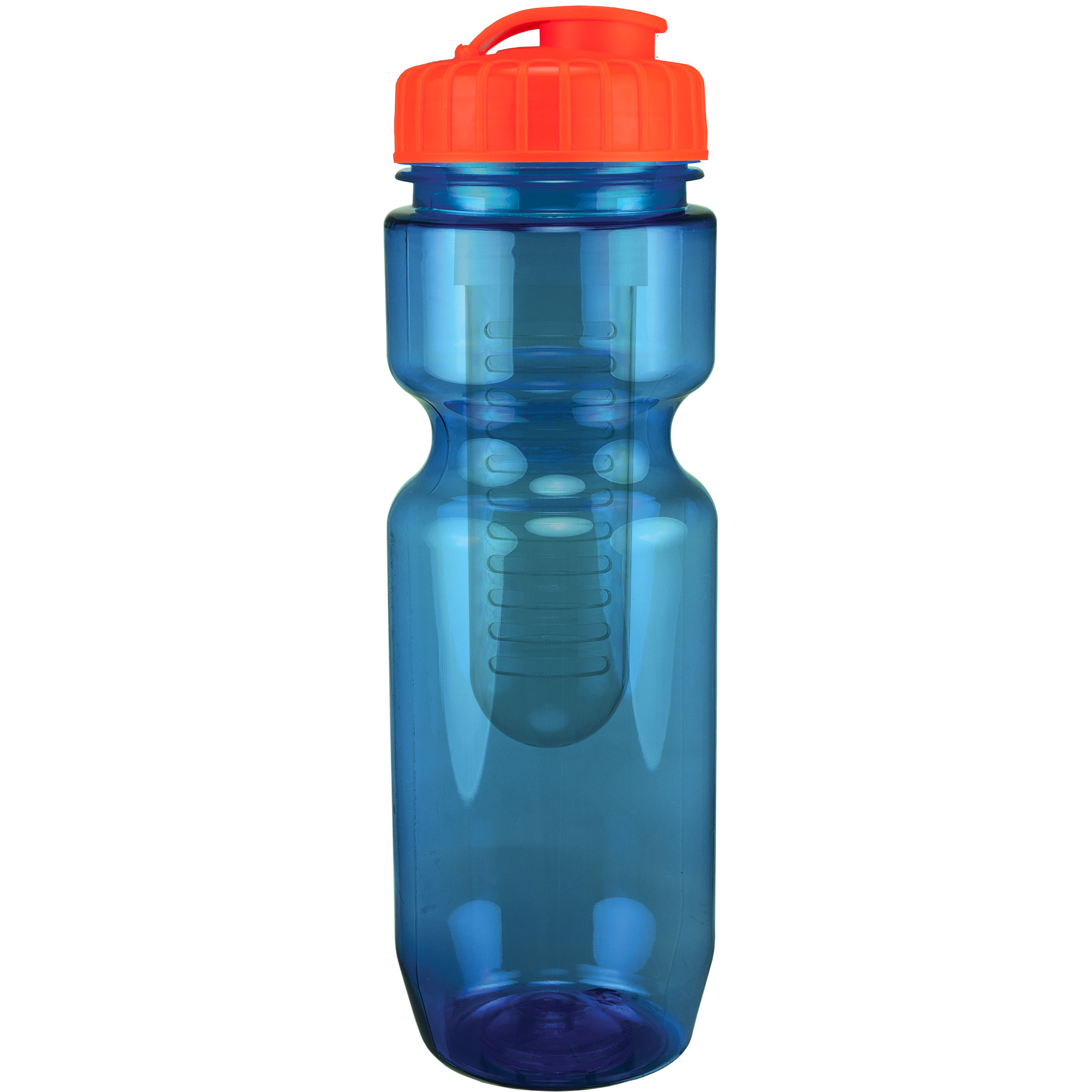 Picture of 22 Oz Translucent Bike Bottle with Infuser