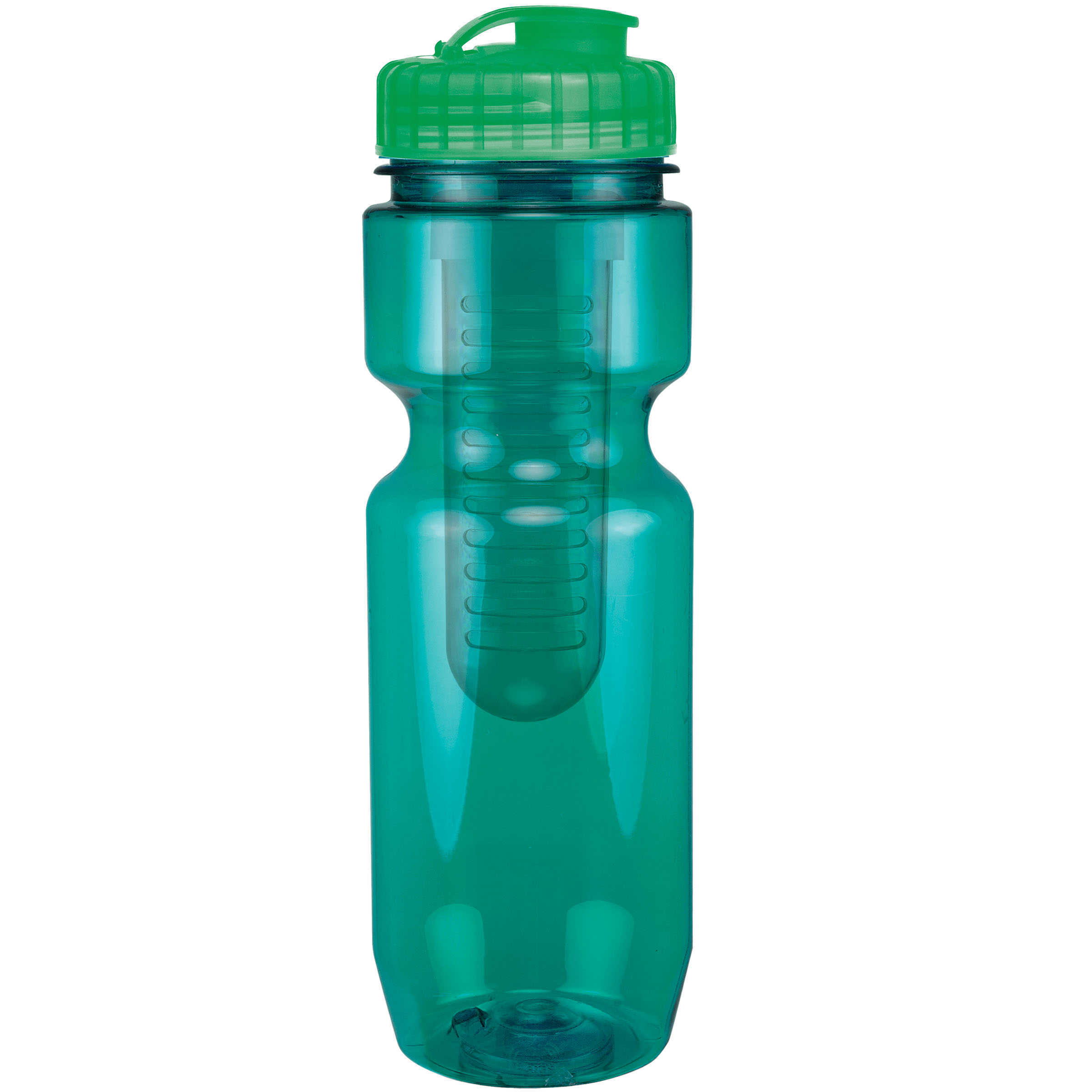 Picture of 22 Oz Translucent Bike Bottle with Infuser