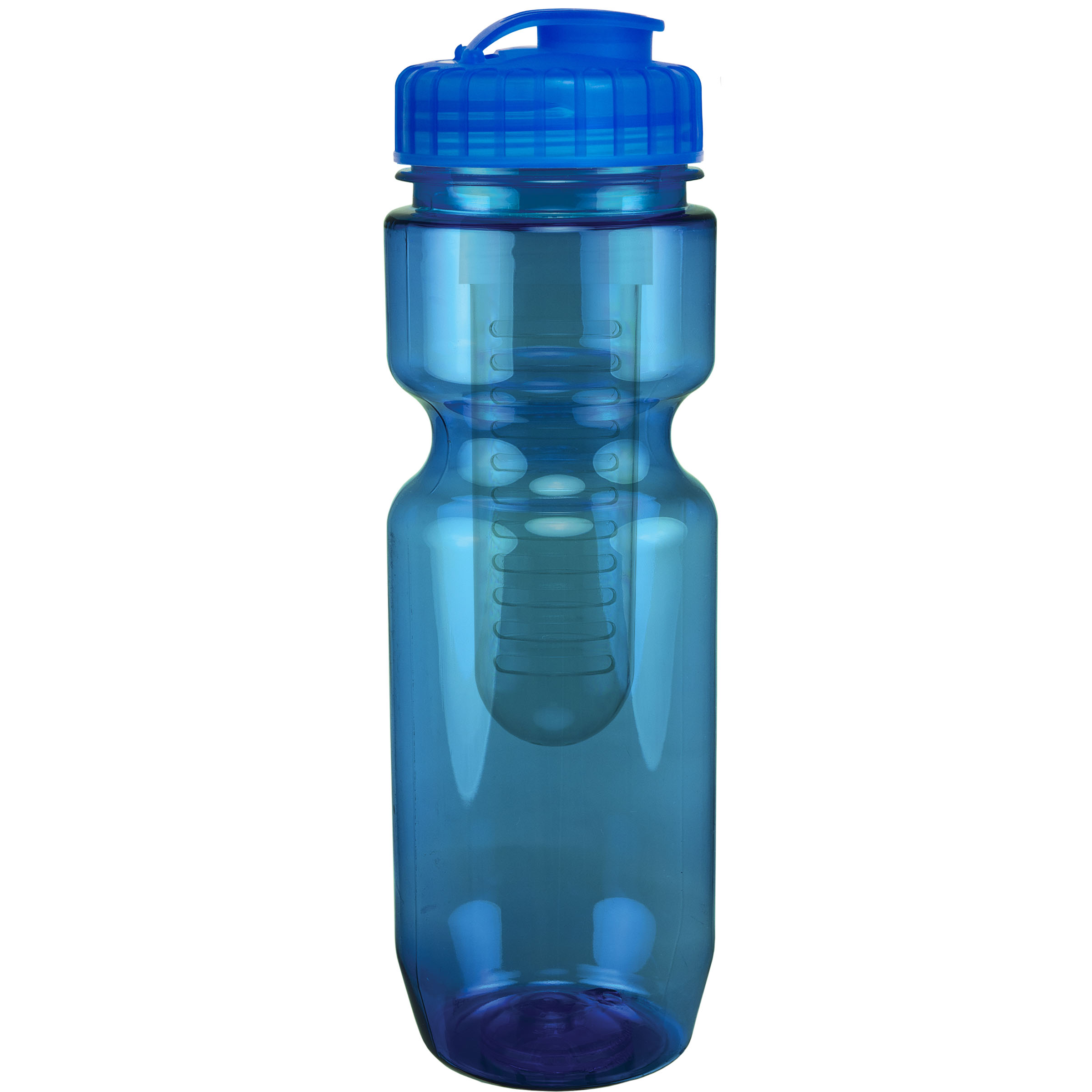 Picture of 22 Oz Translucent Bike Bottle with Infuser