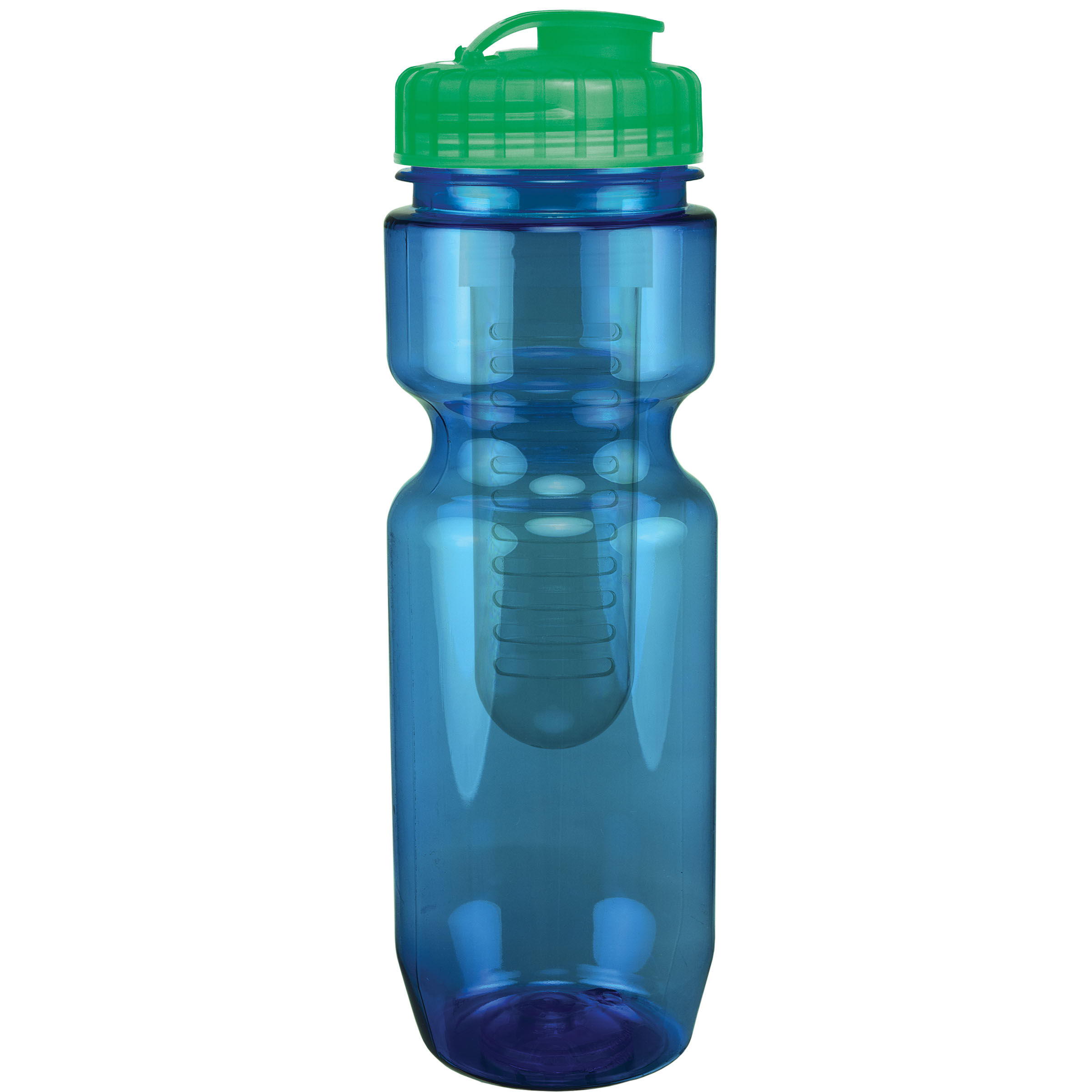Picture of 22 Oz Translucent Bike Bottle with Infuser