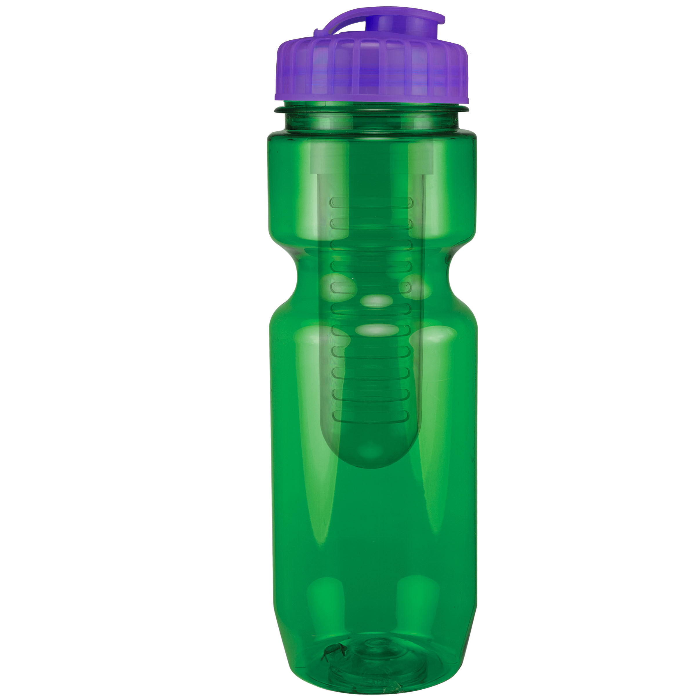 Picture of 22 Oz Translucent Bike Bottle with Infuser