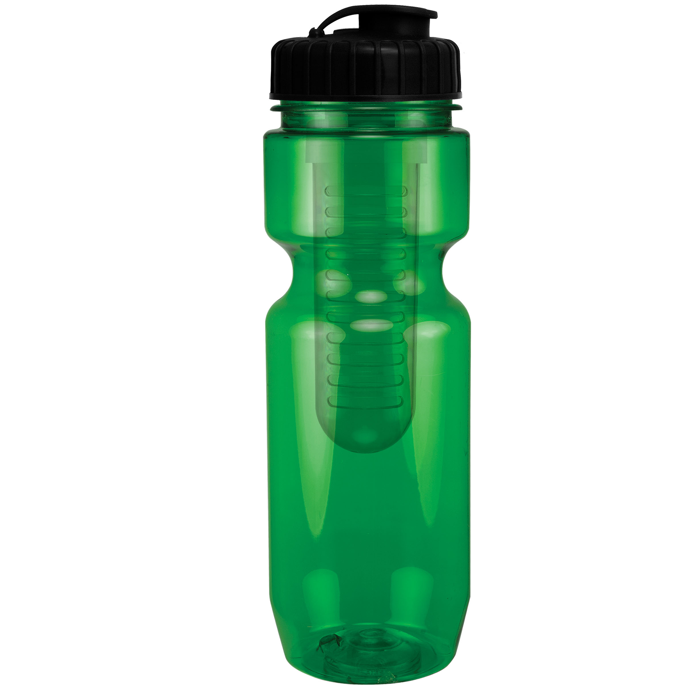 Picture of 22 Oz Translucent Bike Bottle with Infuser