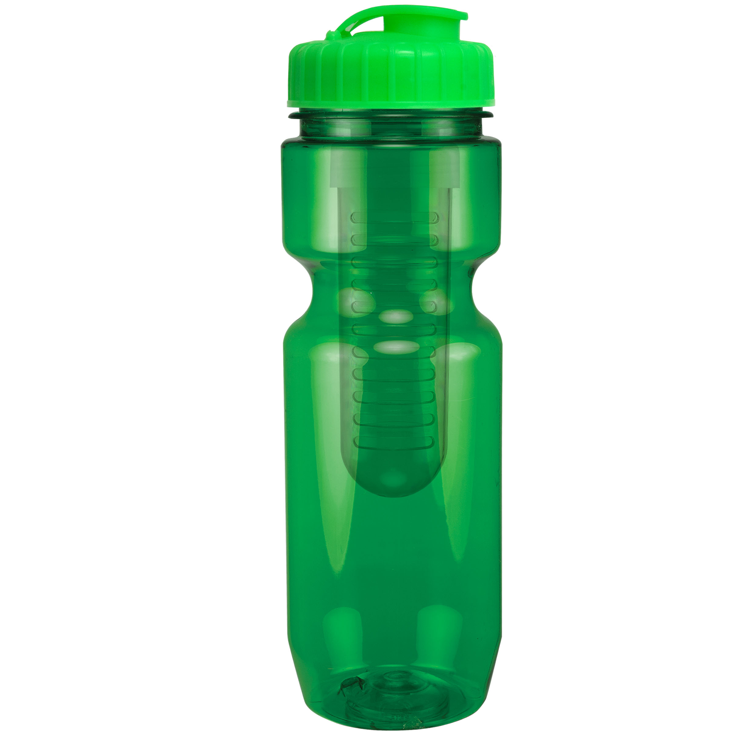 Picture of 22 Oz Translucent Bike Bottle with Infuser