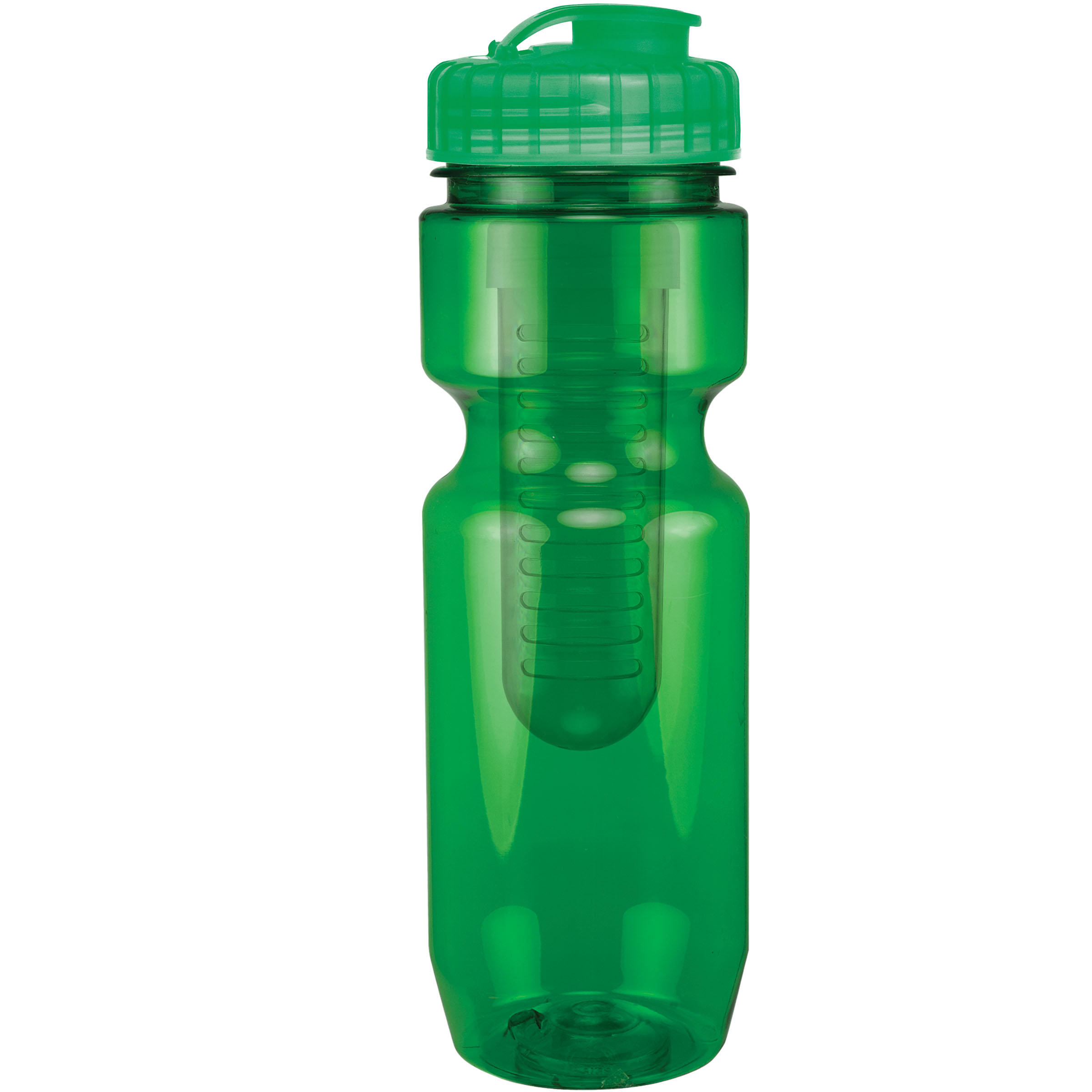 Picture of 22 Oz Translucent Bike Bottle with Infuser