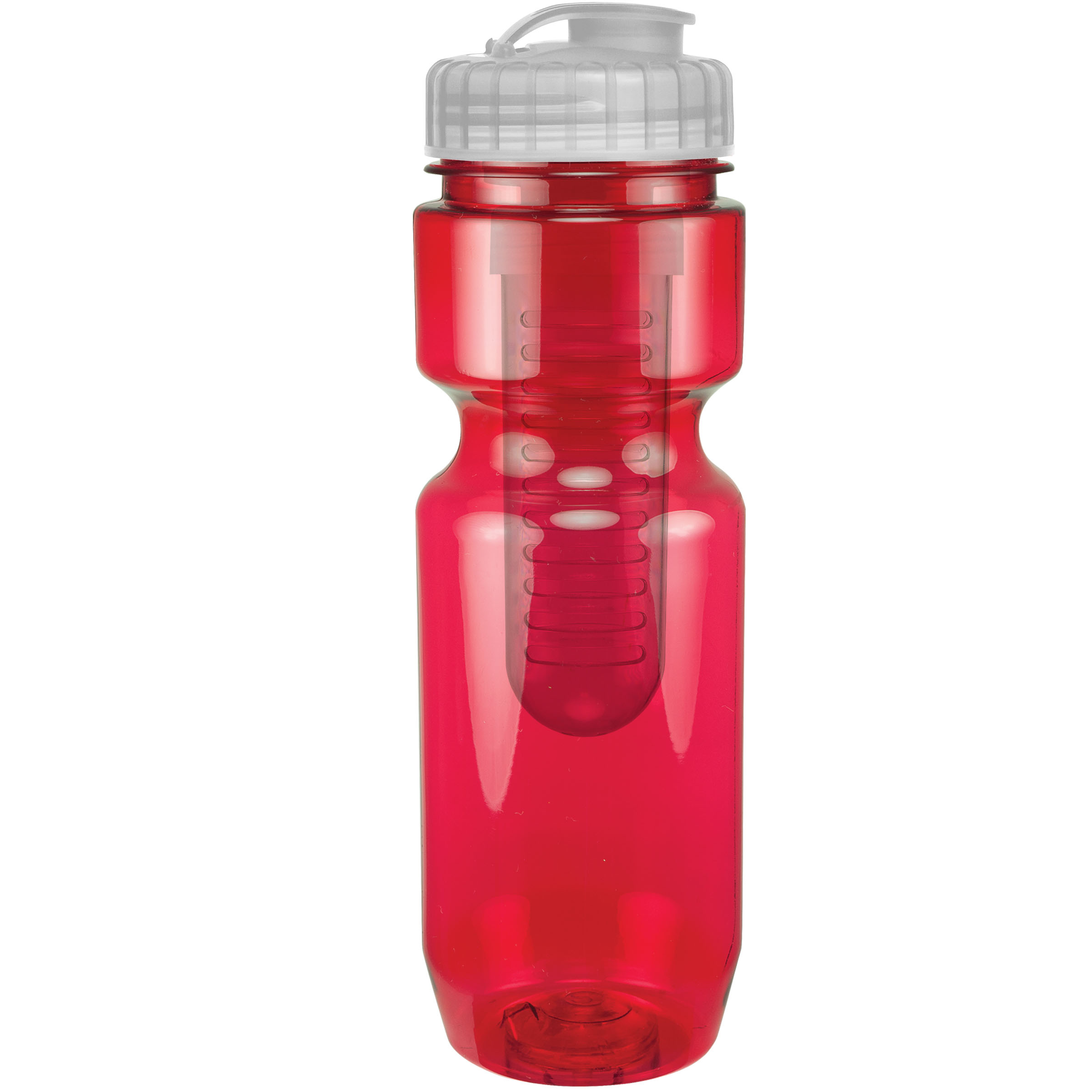 Picture of 22 Oz Translucent Bike Bottle with Infuser