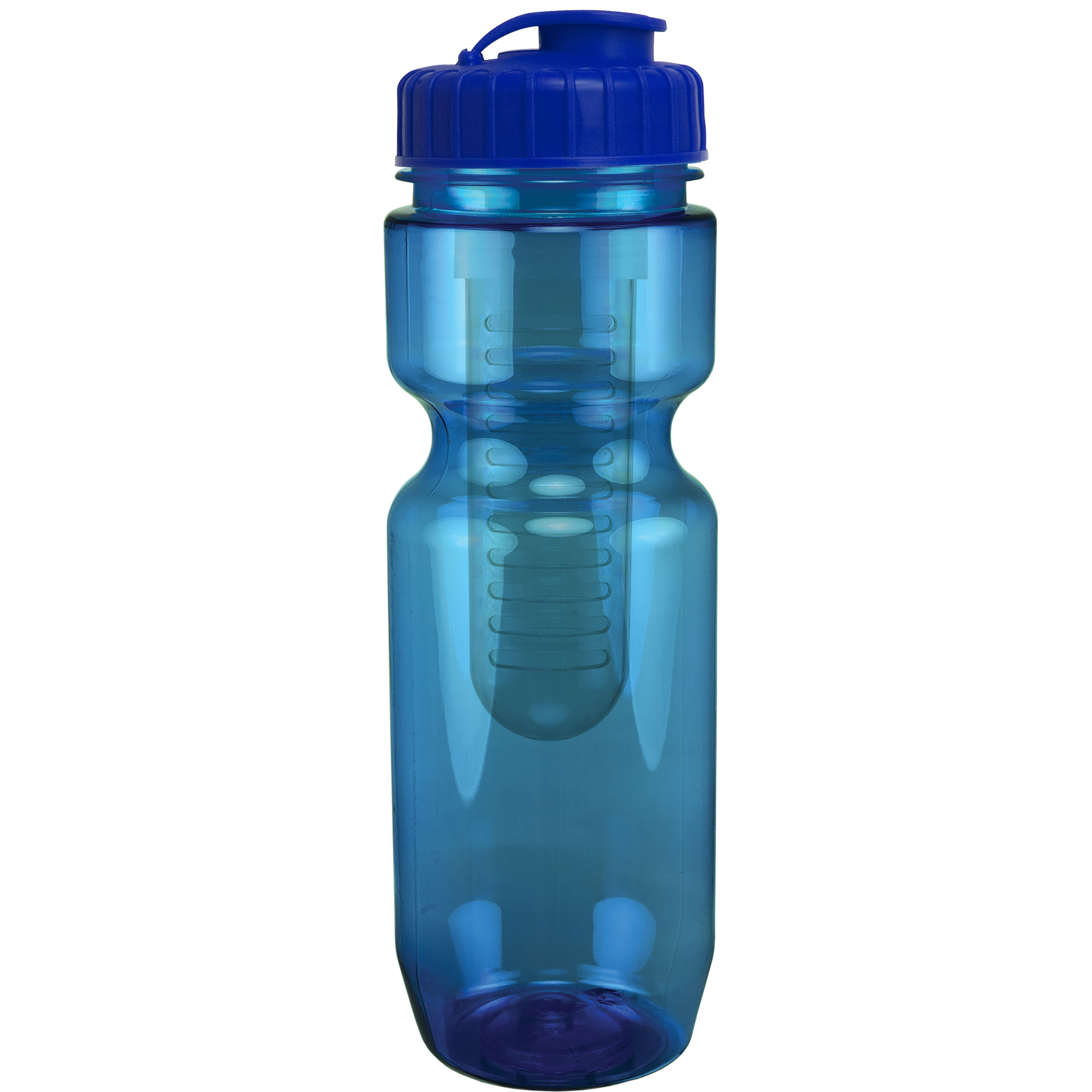 Picture of 22 Oz Translucent Bike Bottle with Infuser