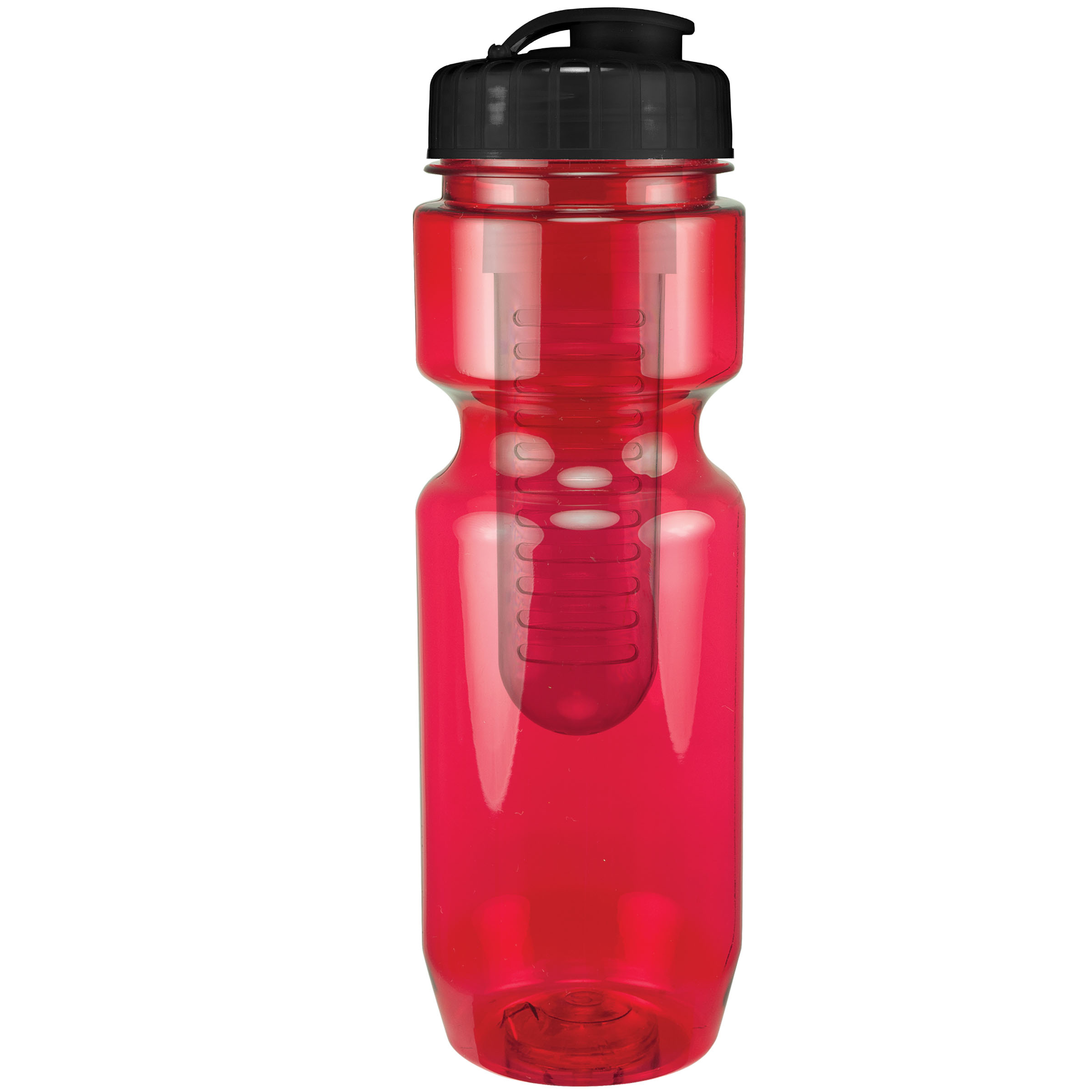 Picture of 22 Oz Translucent Bike Bottle with Infuser