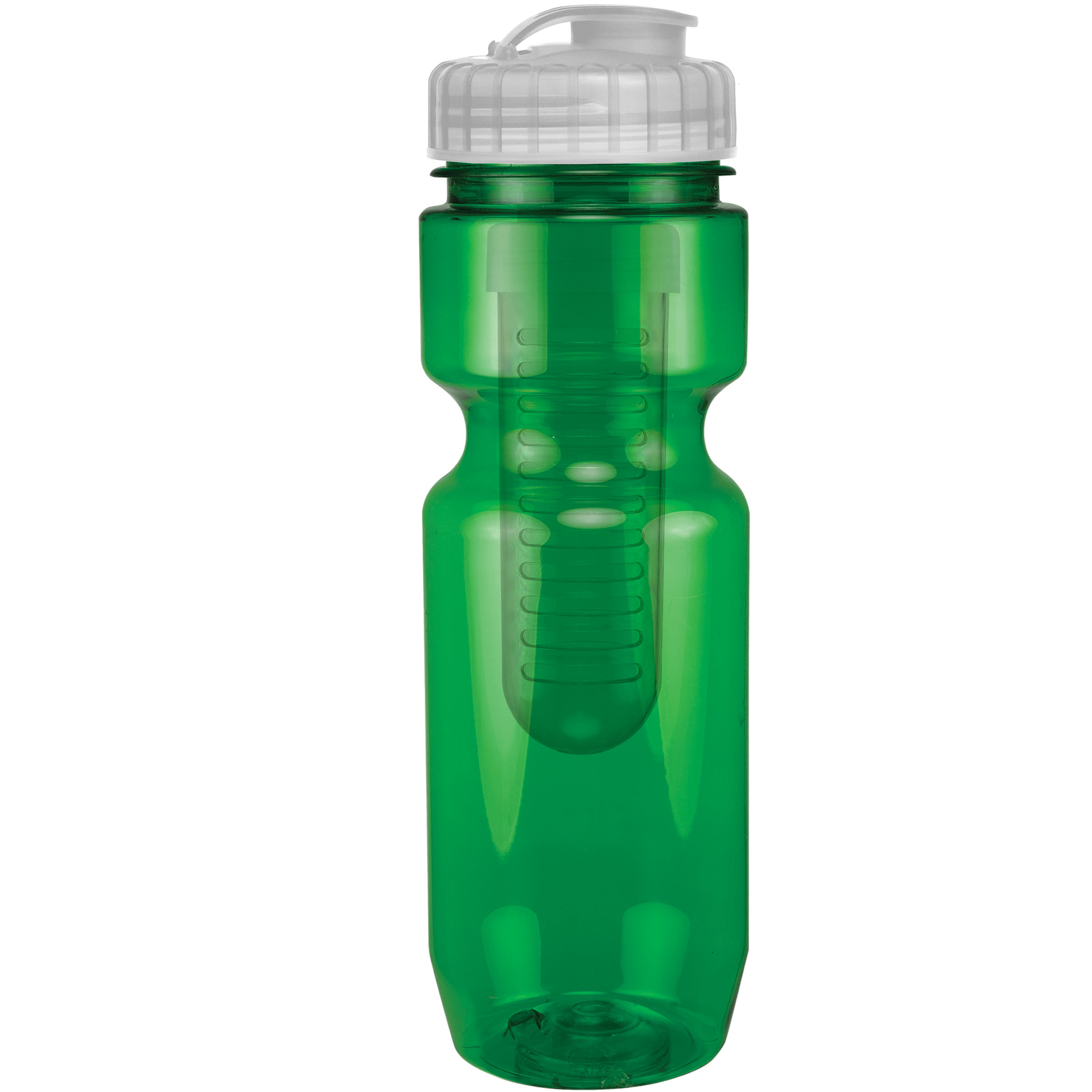 Picture of 22 Oz Translucent Bike Bottle with Infuser