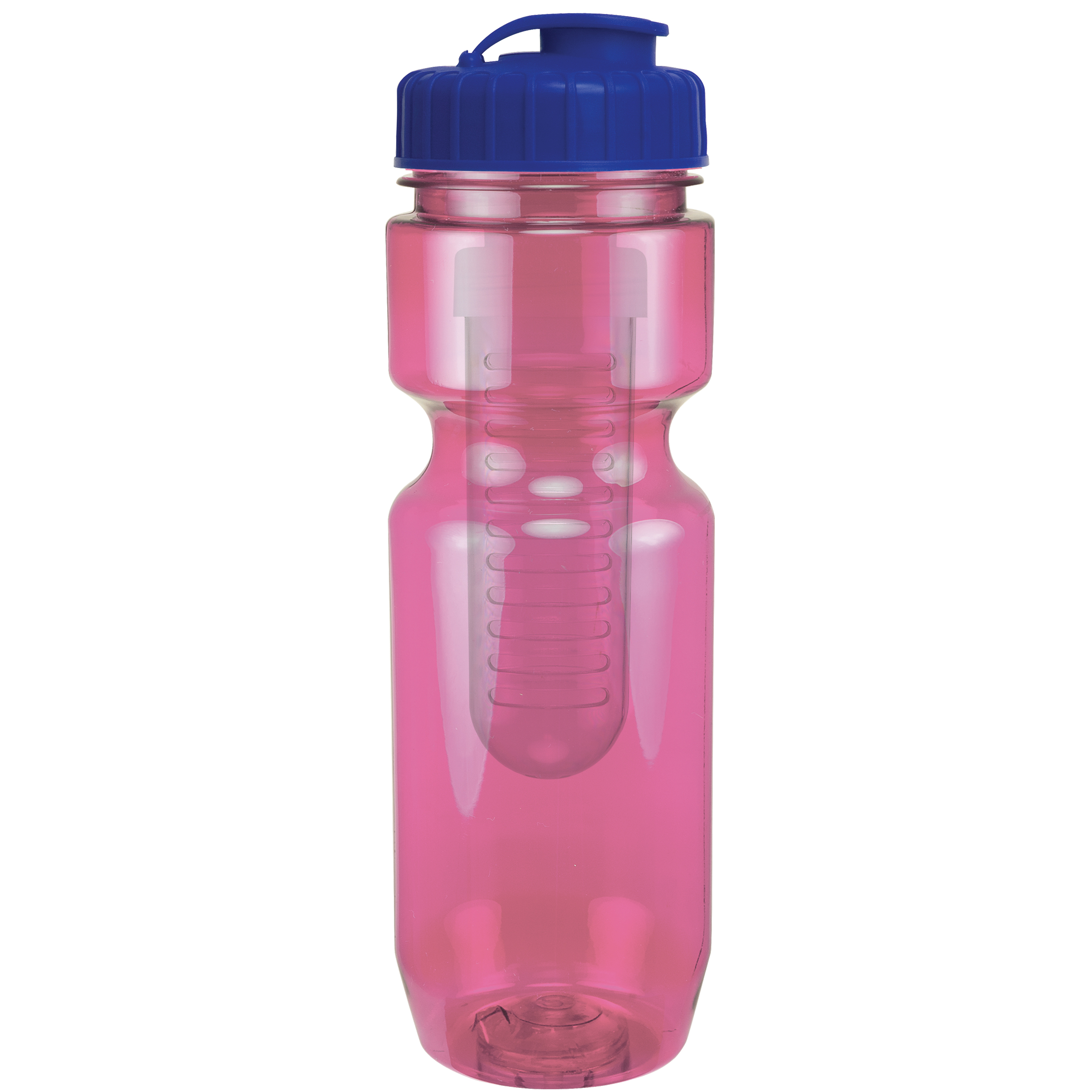 Picture of 22 Oz Translucent Bike Bottle with Infuser