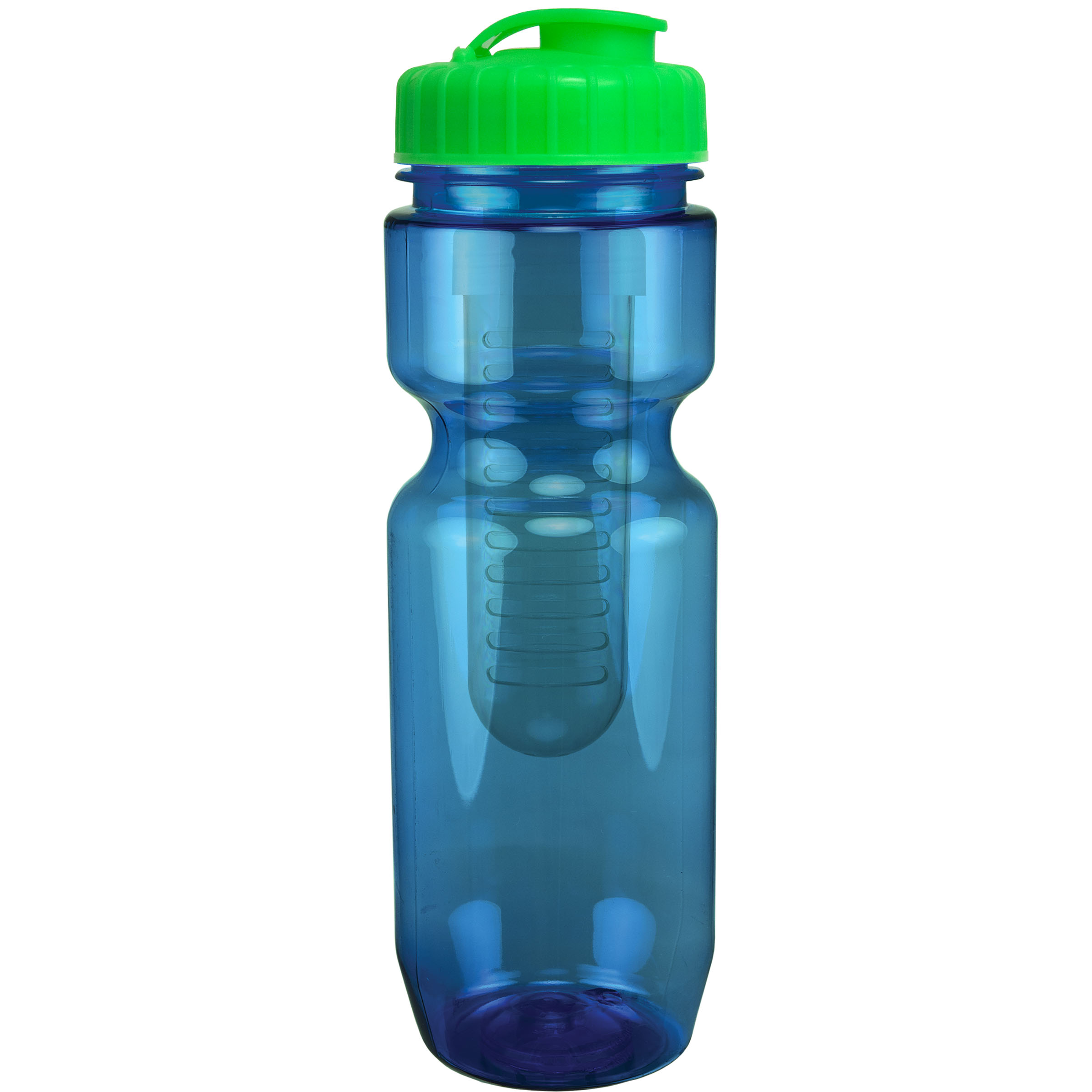Picture of 22 Oz Translucent Bike Bottle with Infuser