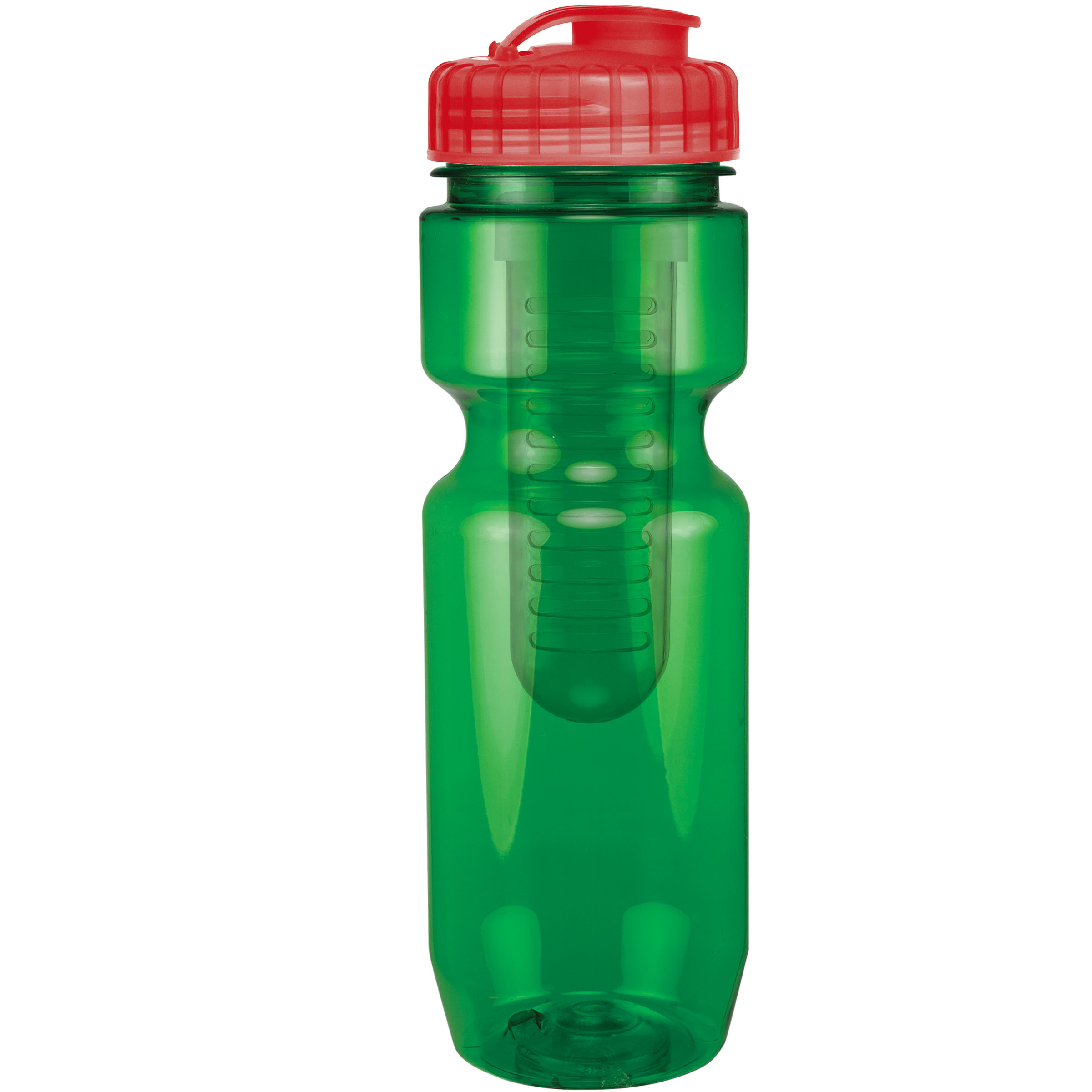 Picture of 22 Oz Translucent Bike Bottle with Infuser
