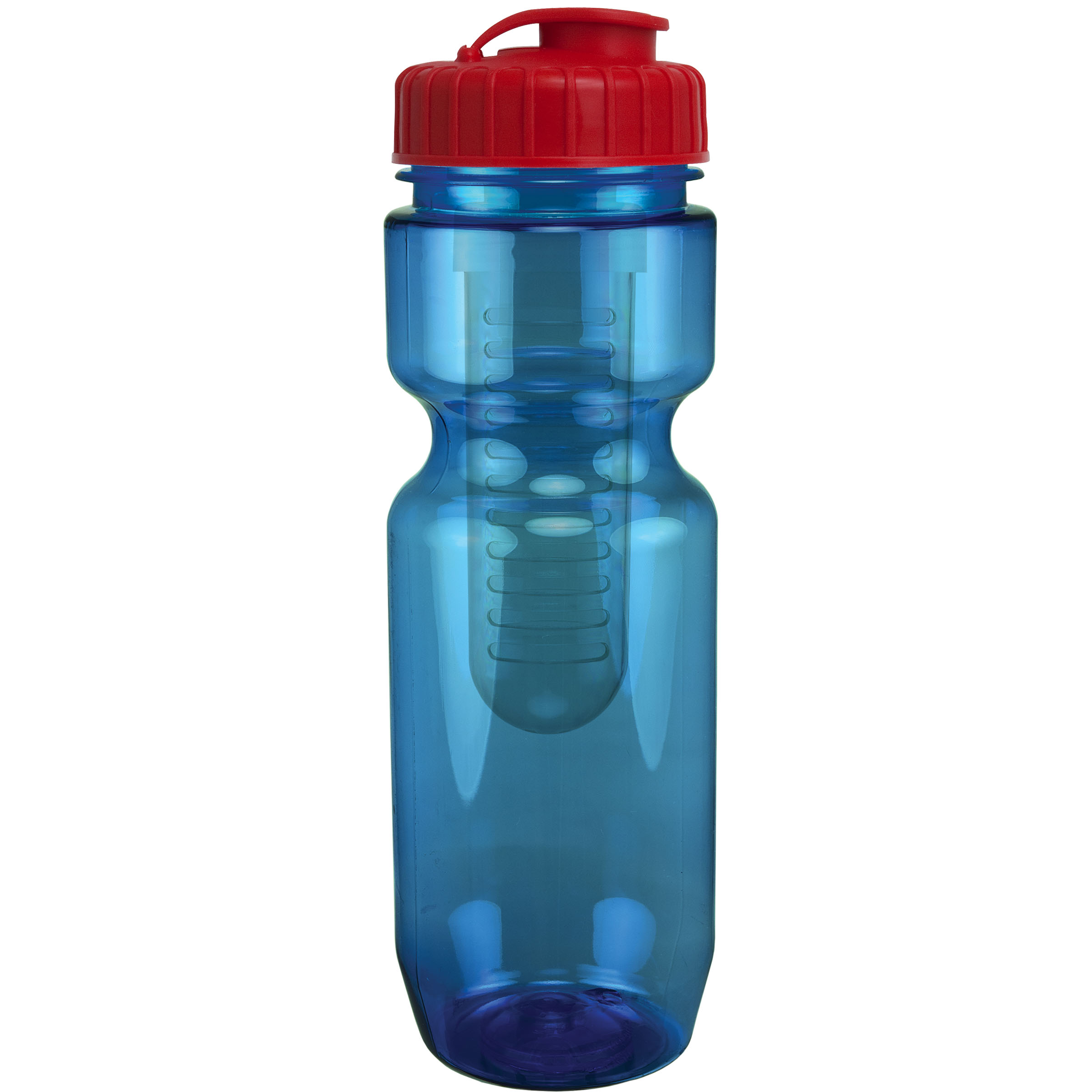 Picture of 22 Oz Translucent Bike Bottle with Infuser